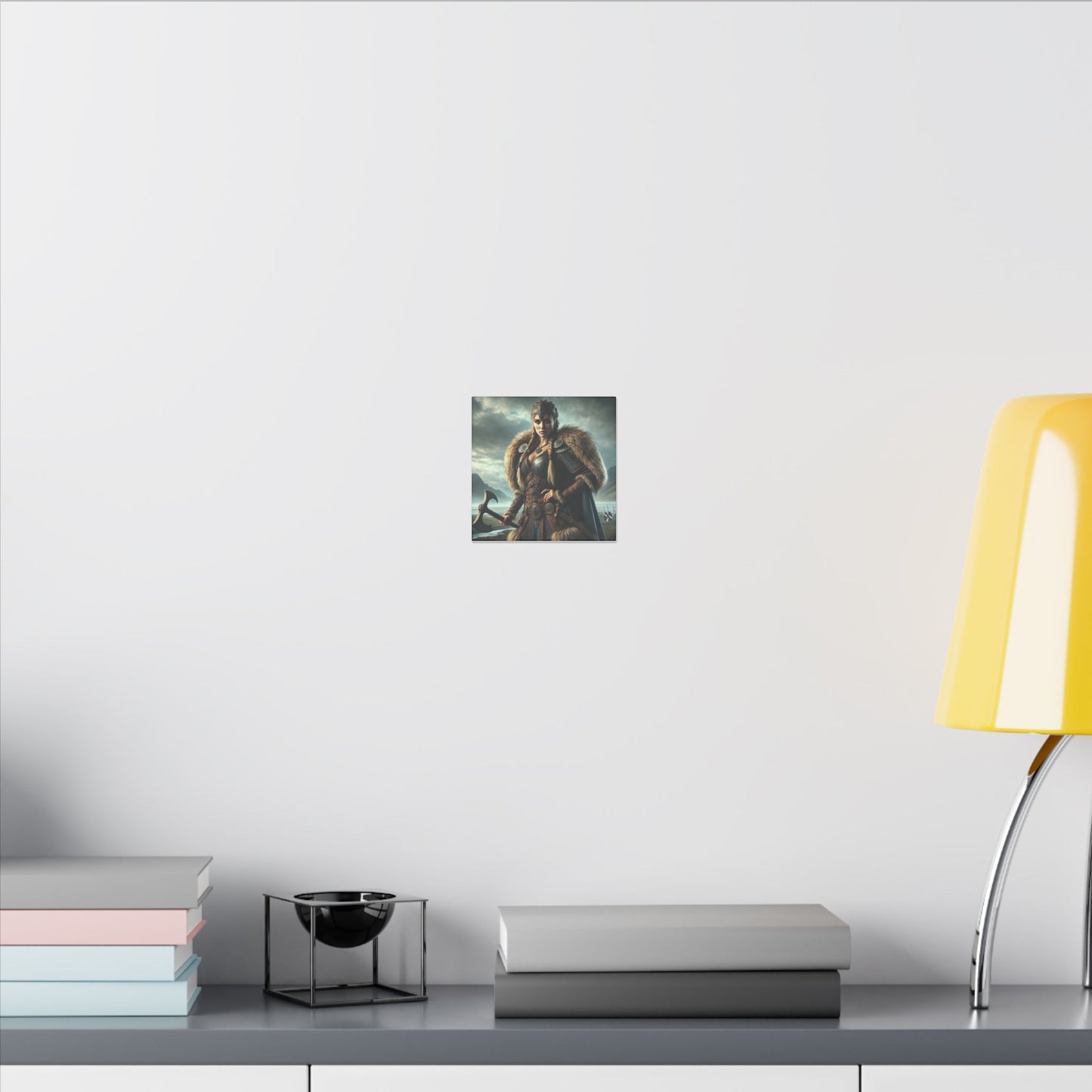 Canvas Print - Freydis on The Battlefield