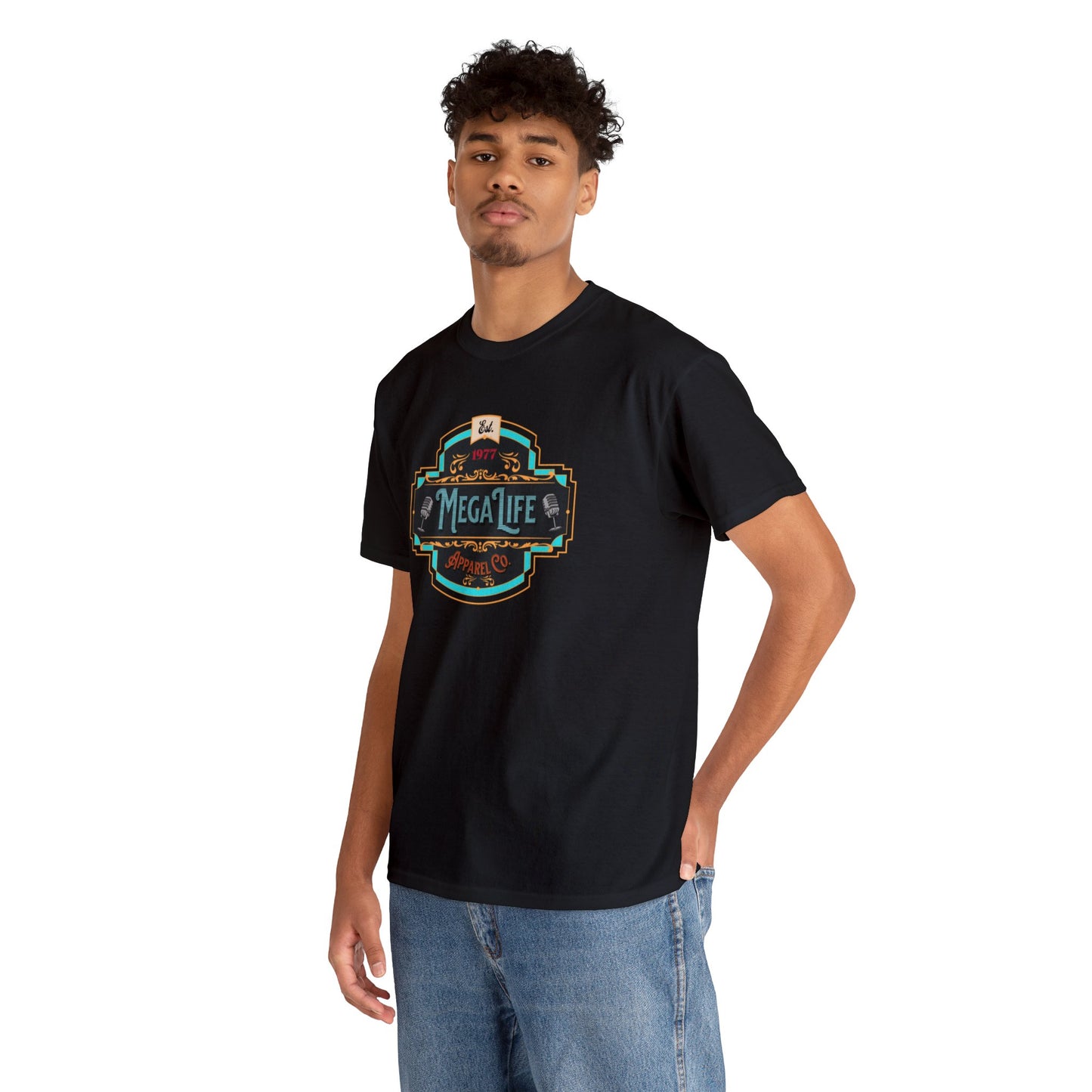 MegaLife- (Unisex Heavy Cotton Tee)