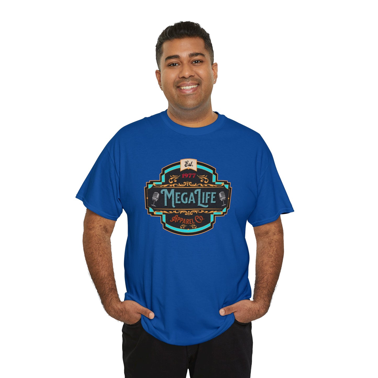 MegaLife- (Unisex Heavy Cotton Tee)