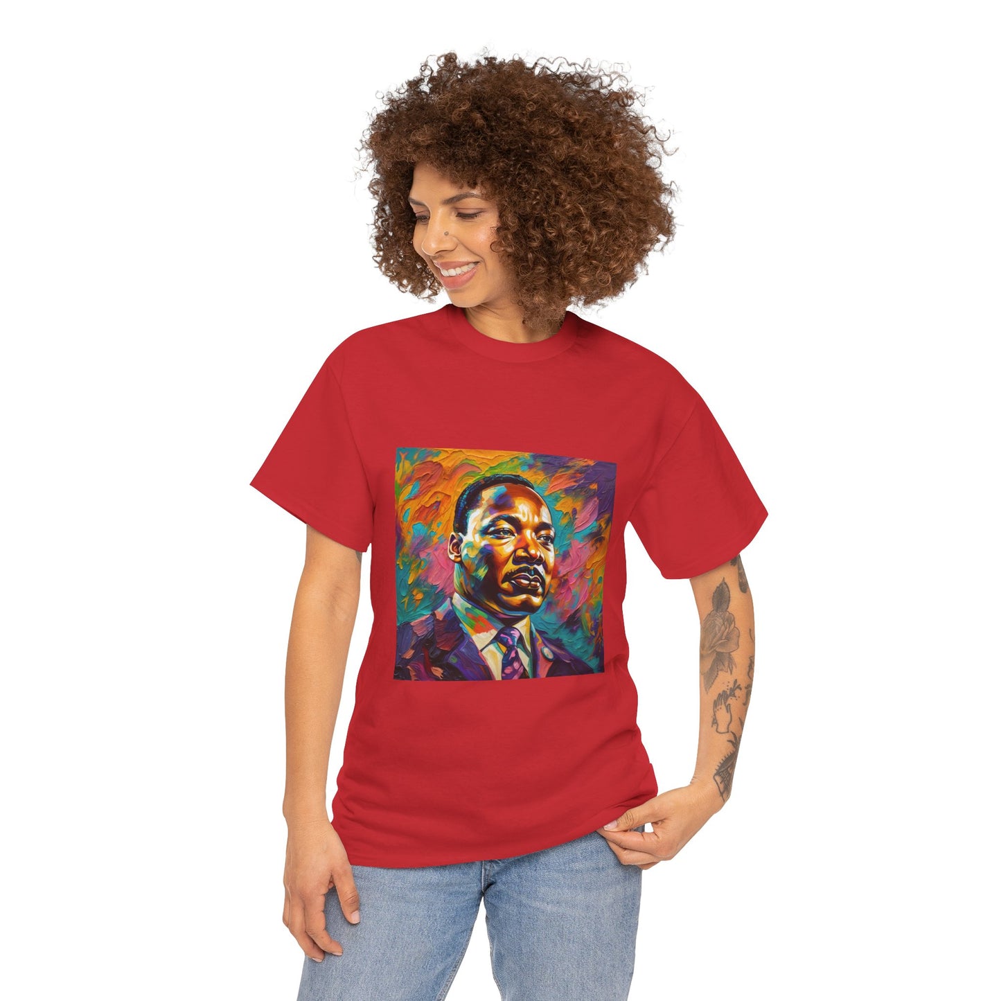 Martin Luther King Jr. (Unisex Heavy Cotton Tee)