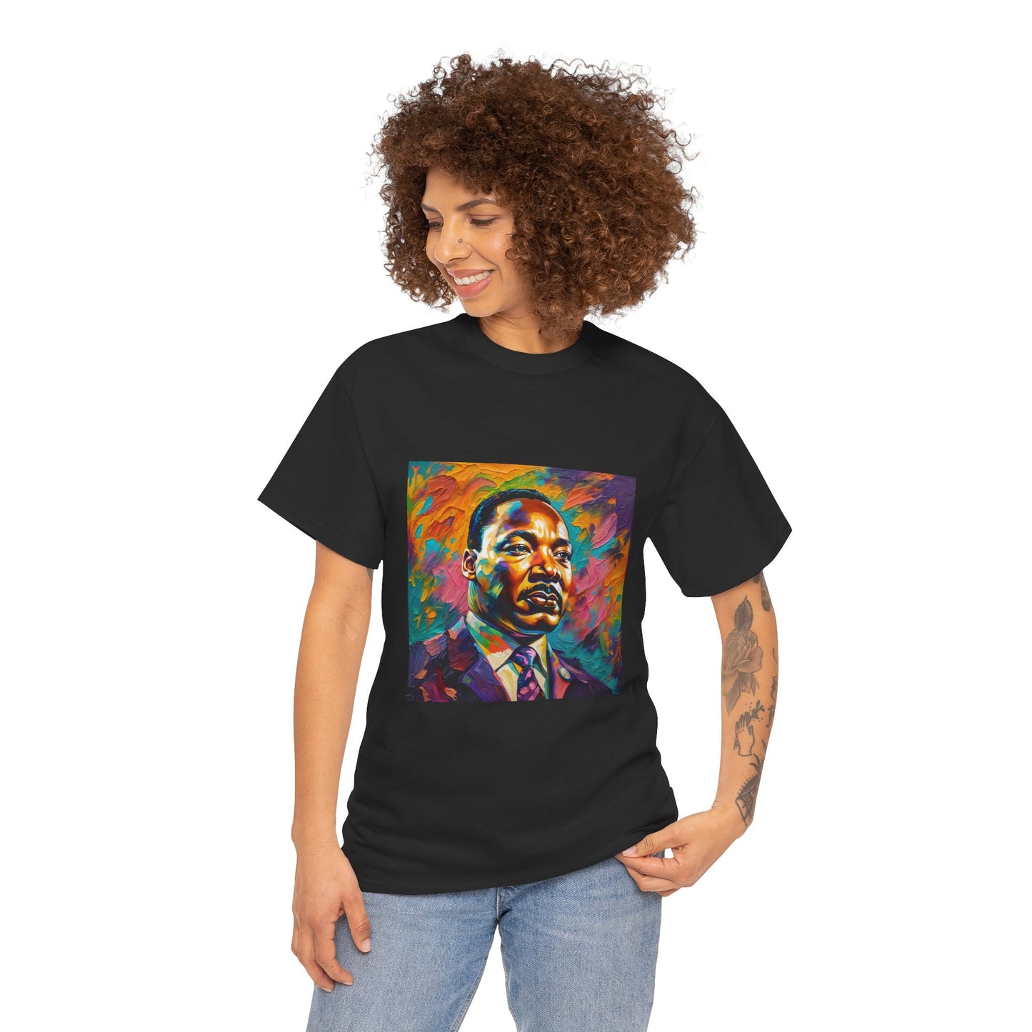 Martin Luther King Jr. (Unisex Heavy Cotton Tee)