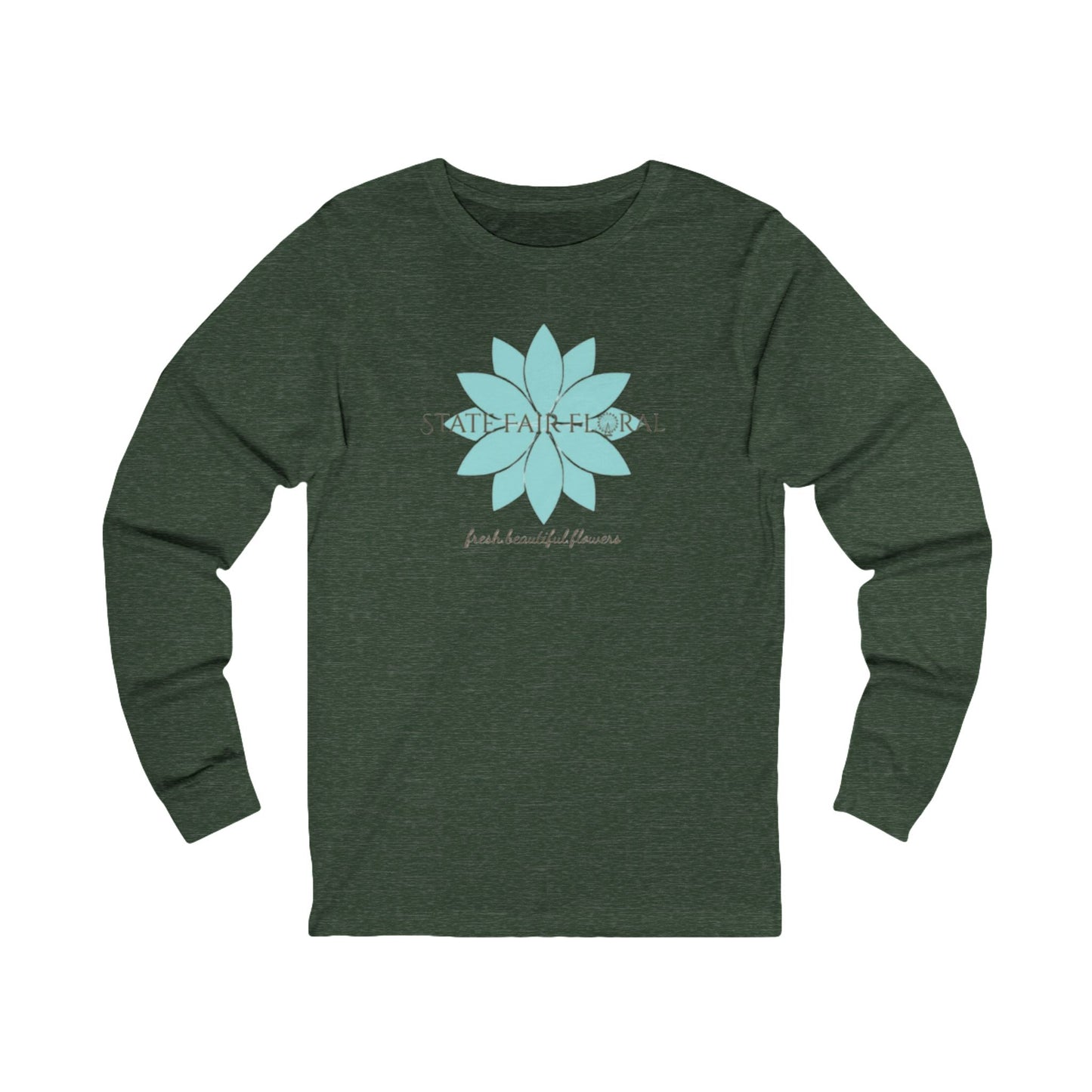 "Are You Smellin What We're Sellin?" Long Sleeve Tee - State Fair Floral