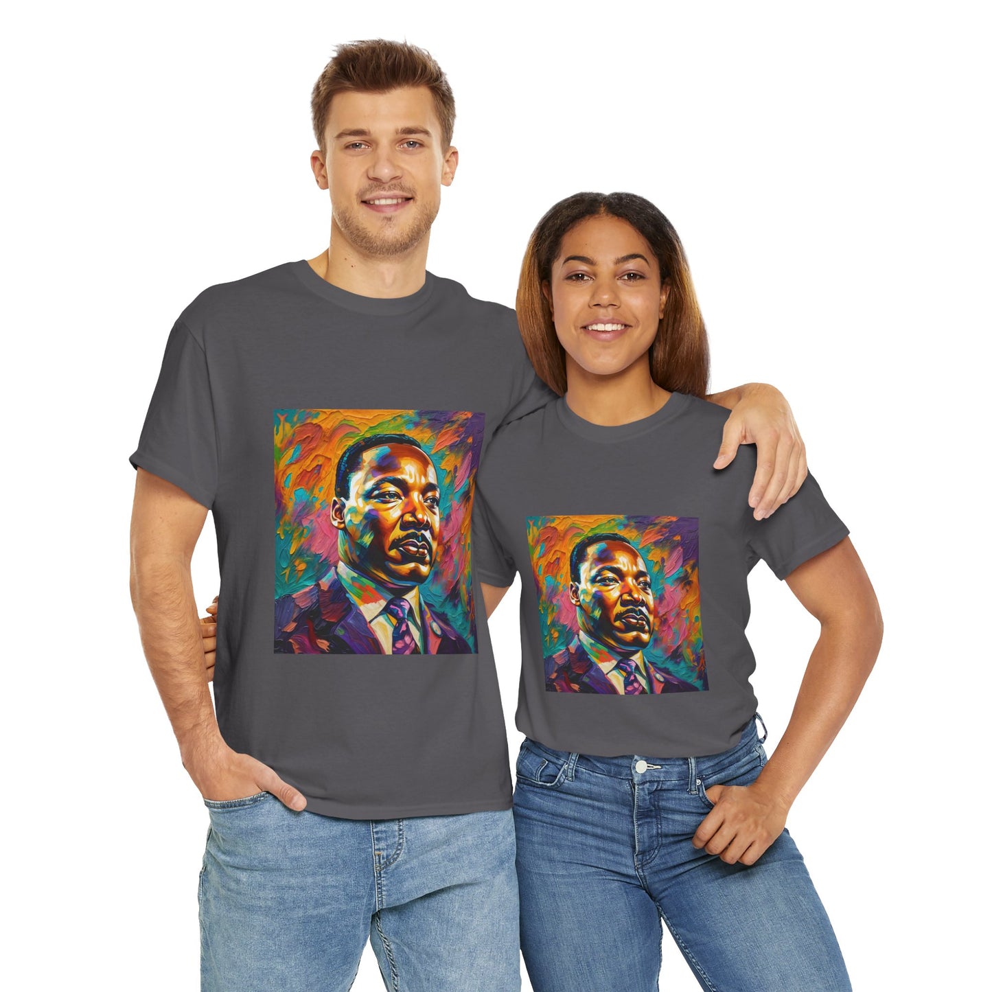 Martin Luther King Jr. (Unisex Heavy Cotton Tee)