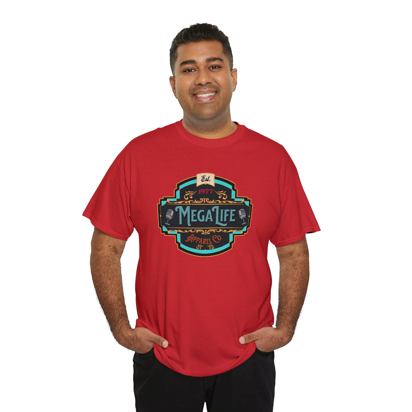 MegaLife- (Unisex Heavy Cotton Tee)