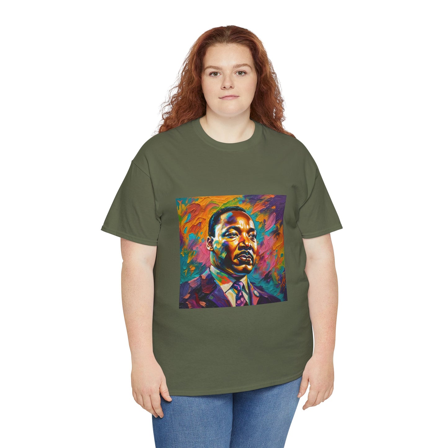 Martin Luther King Jr. (Unisex Heavy Cotton Tee)