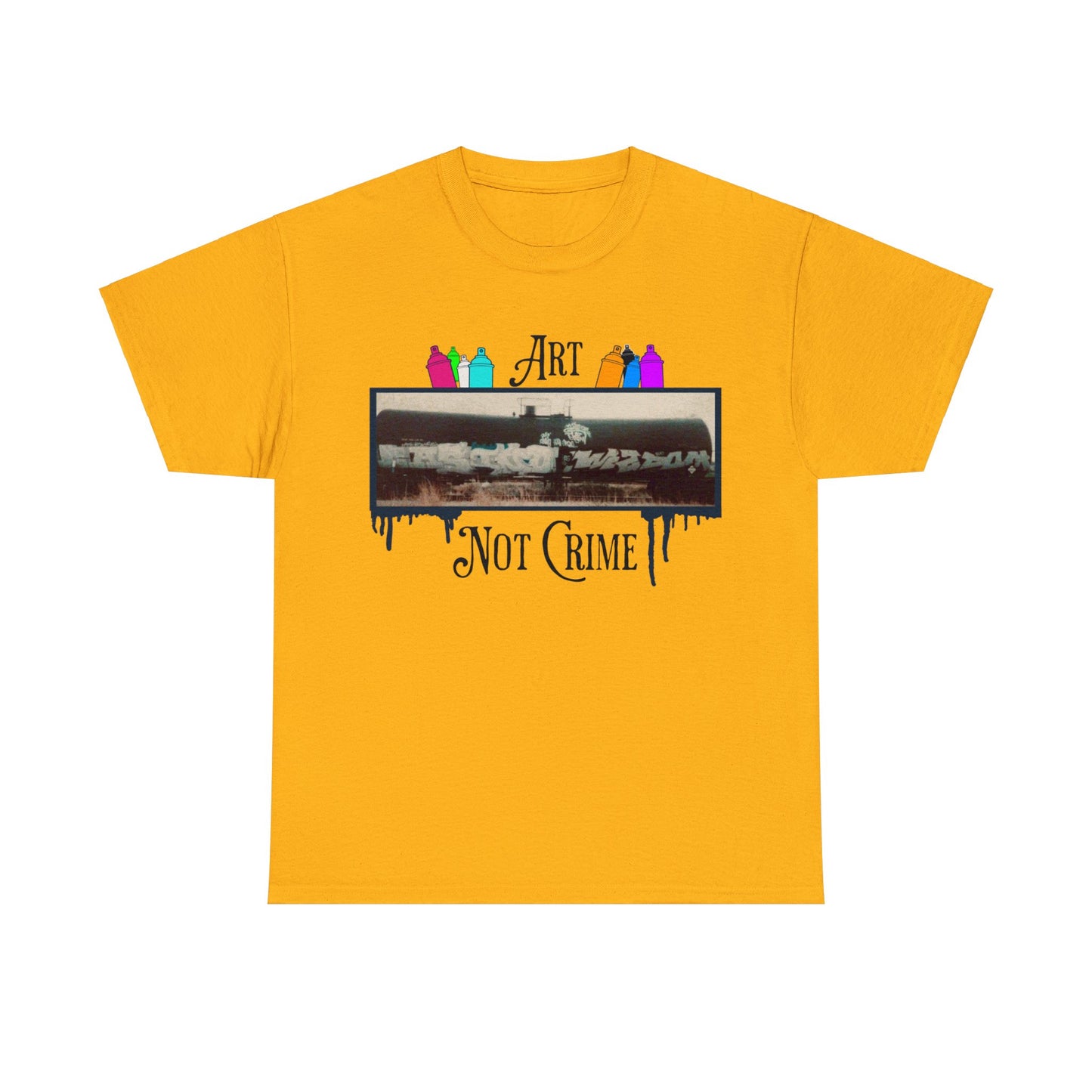 Art Not Crime- Casino and Wizdom Freight Train. Circa 2001 T-Shirt
