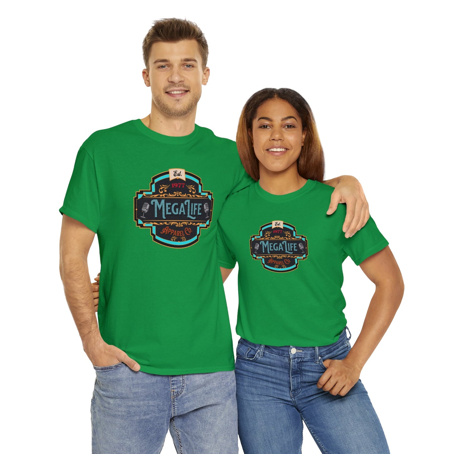 MegaLife- (Unisex Heavy Cotton Tee)