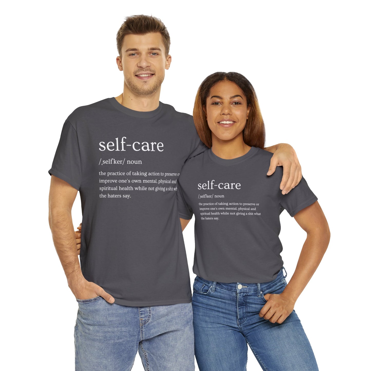 "Self Care" Definition- (Unisex Heavy Cotton Tee)