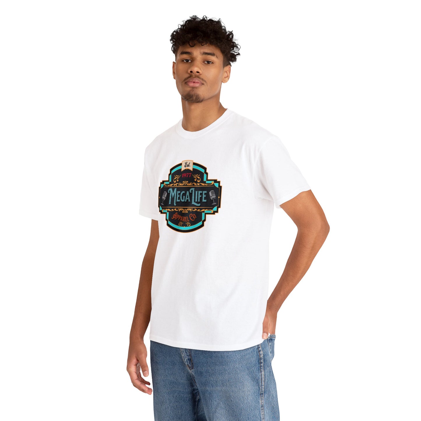 MegaLife- (Unisex Heavy Cotton Tee)