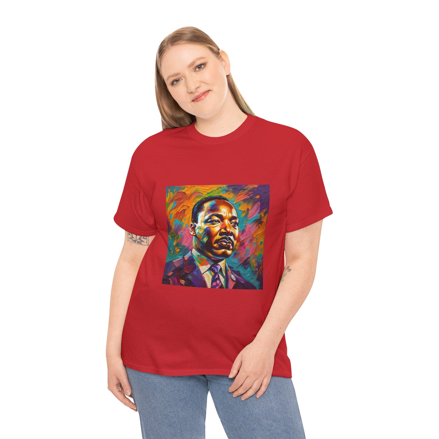 Martin Luther King Jr. (Unisex Heavy Cotton Tee)