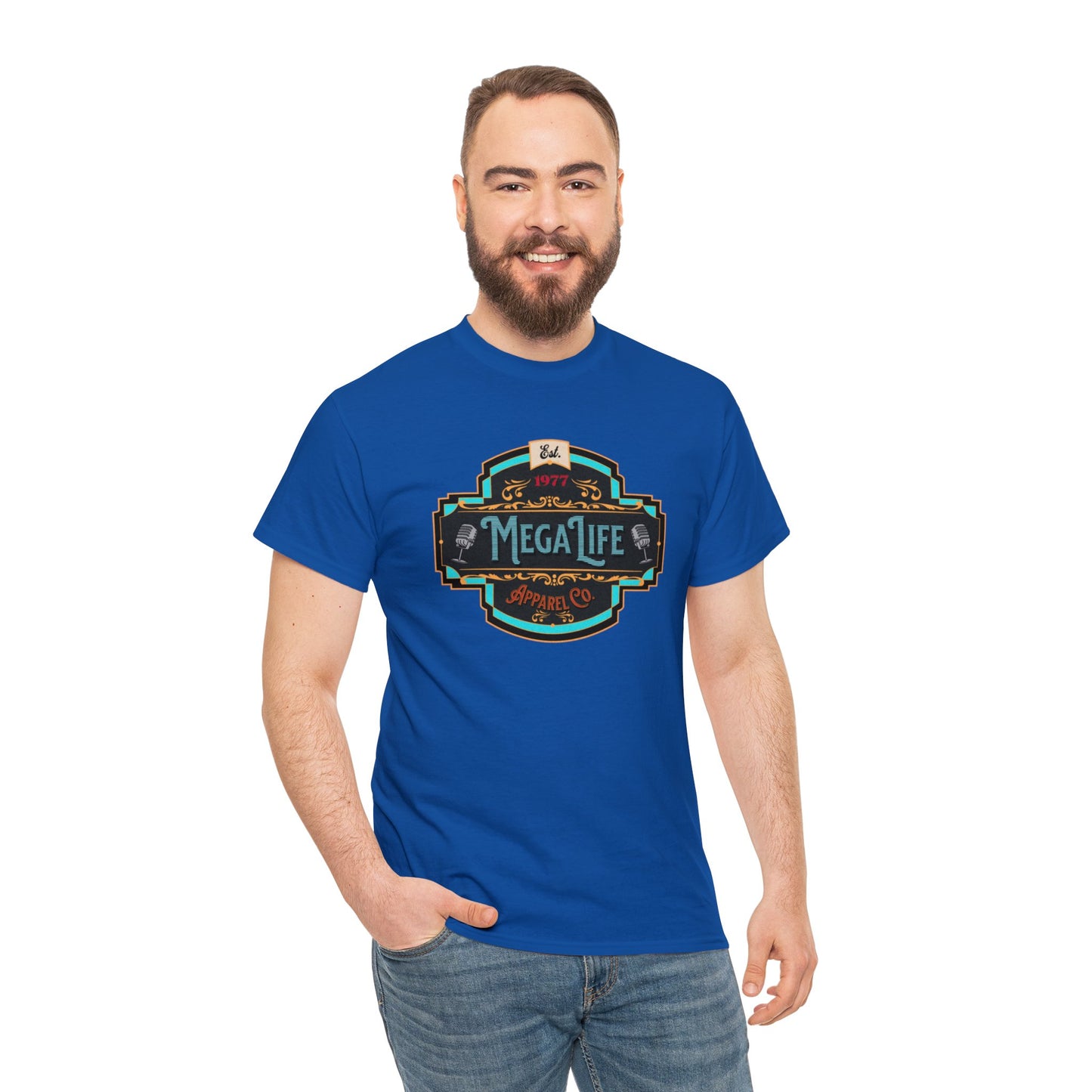 MegaLife- (Unisex Heavy Cotton Tee)