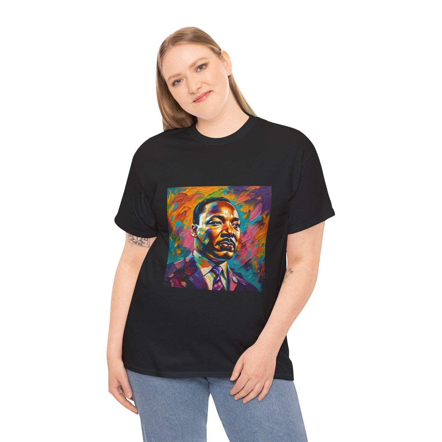 Martin Luther King Jr. (Unisex Heavy Cotton Tee)