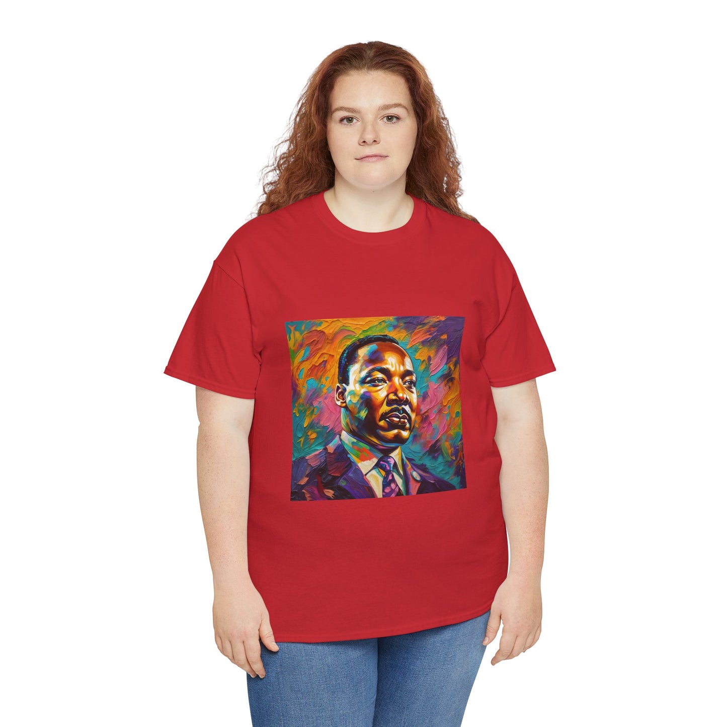 Martin Luther King Jr. (Unisex Heavy Cotton Tee)