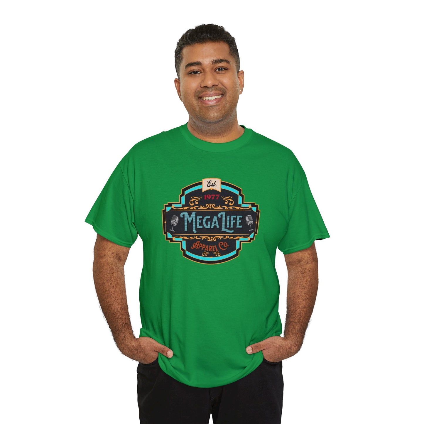MegaLife- (Unisex Heavy Cotton Tee)