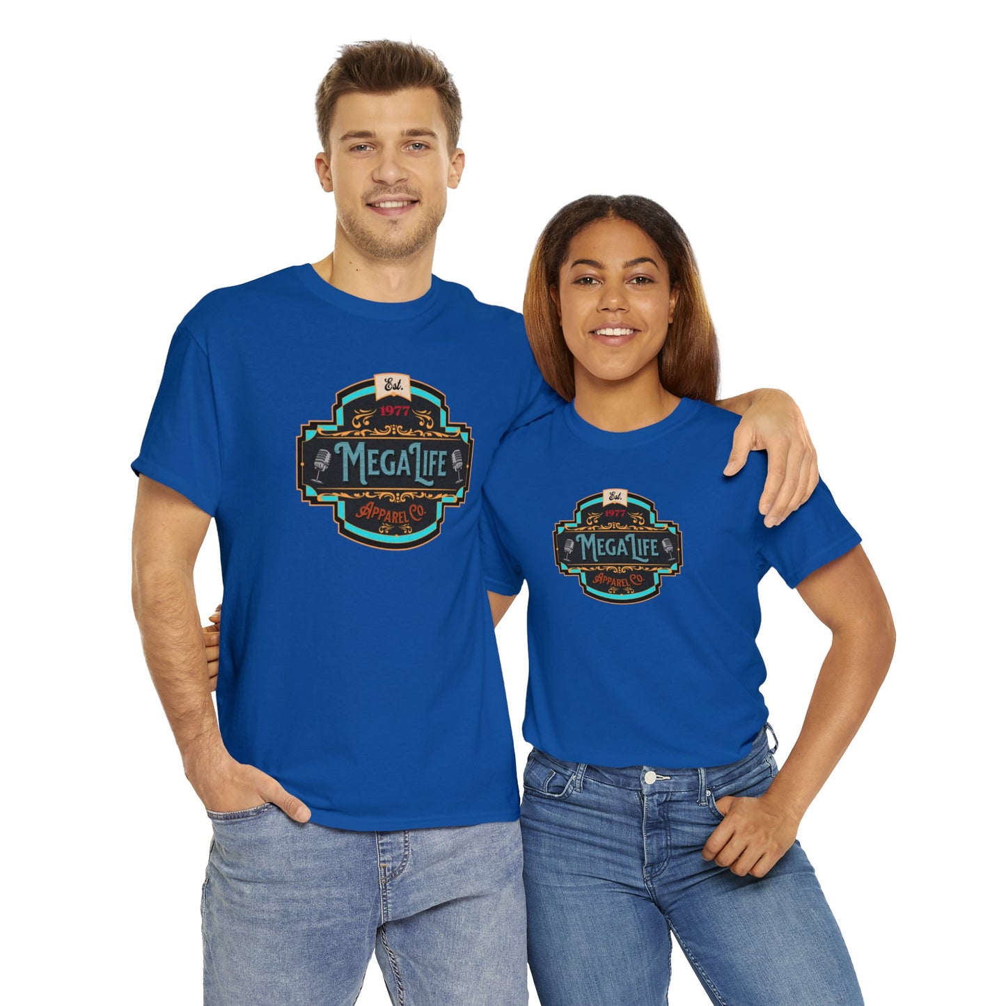MegaLife- (Unisex Heavy Cotton Tee)