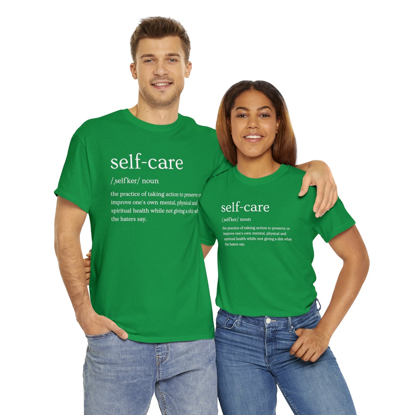 "Self Care" Definition- (Unisex Heavy Cotton Tee)