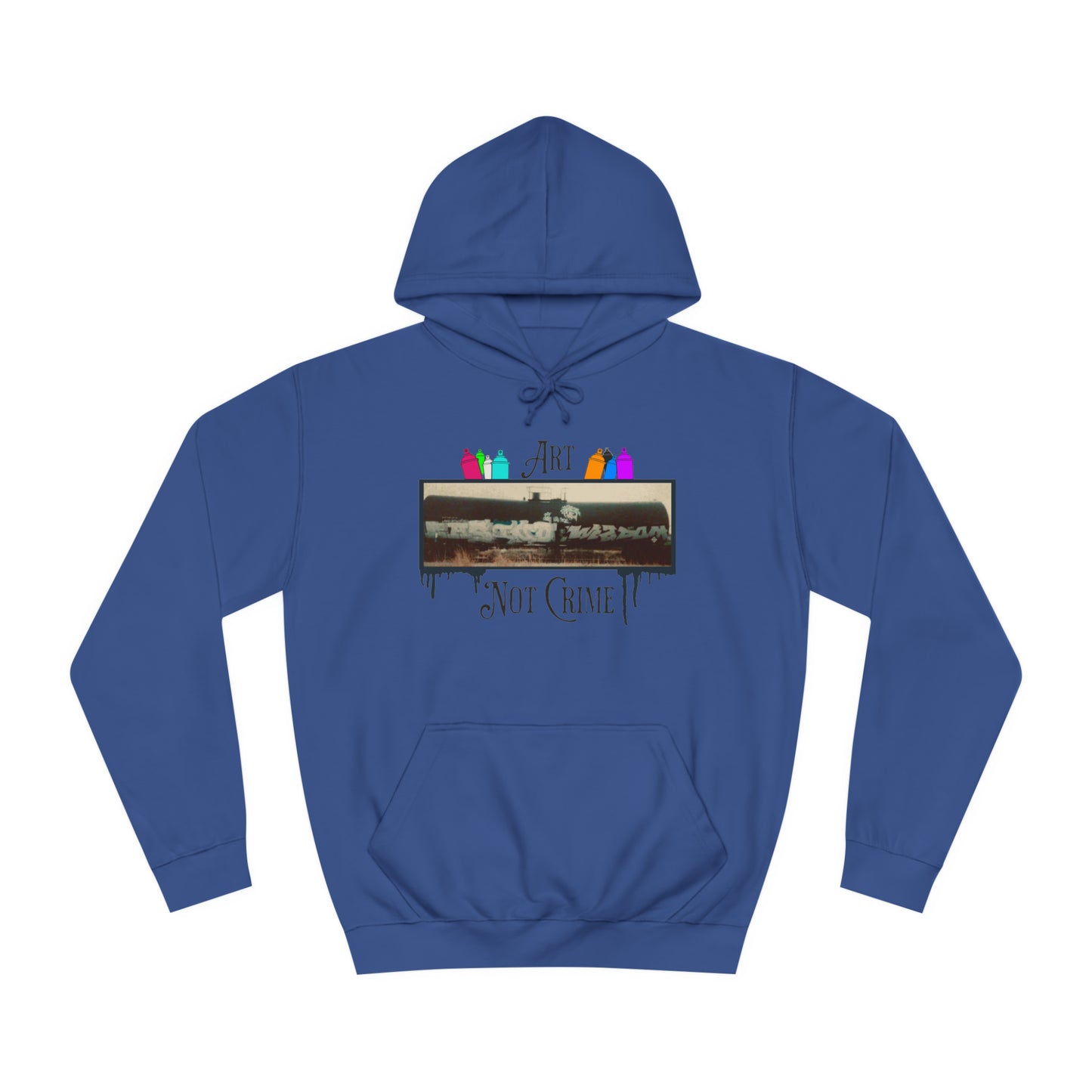 Art Not Crime- (Hoodie) Casino and Wizdom Freight Train. Circa: 2001