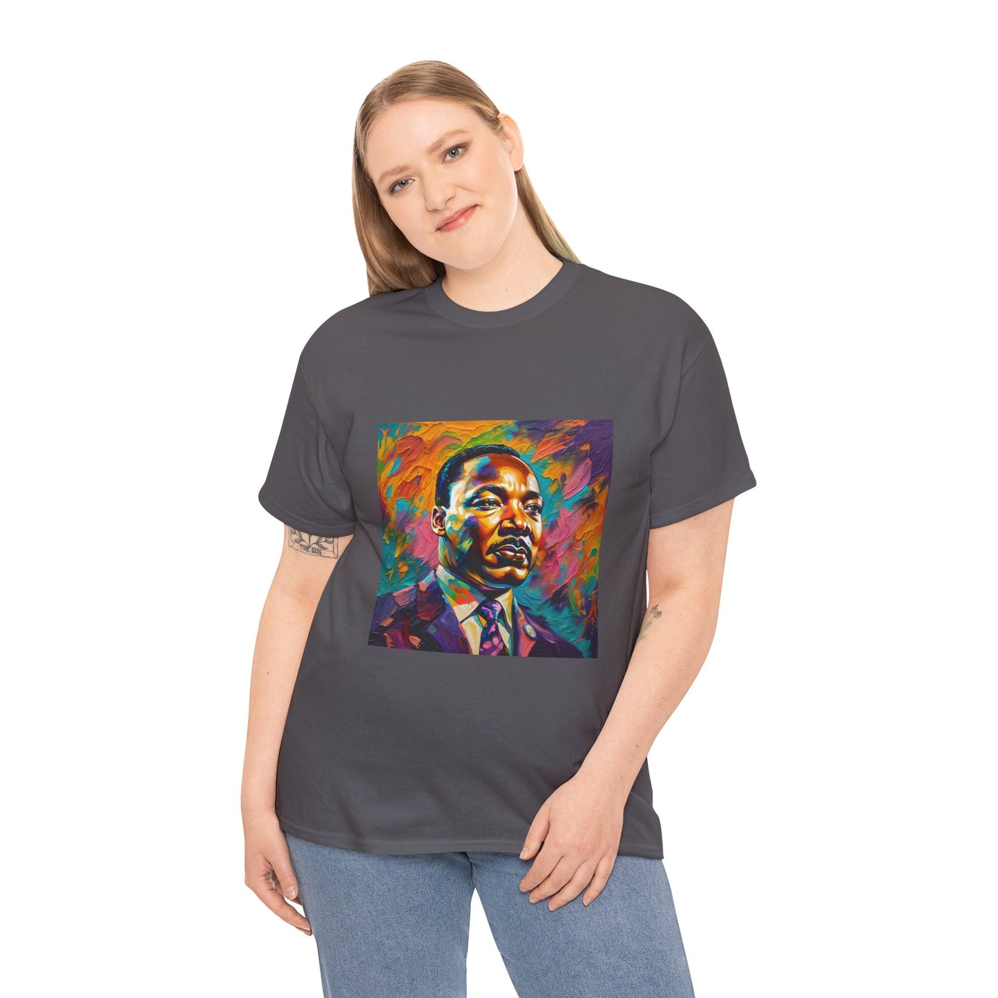 Martin Luther King Jr. (Unisex Heavy Cotton Tee)