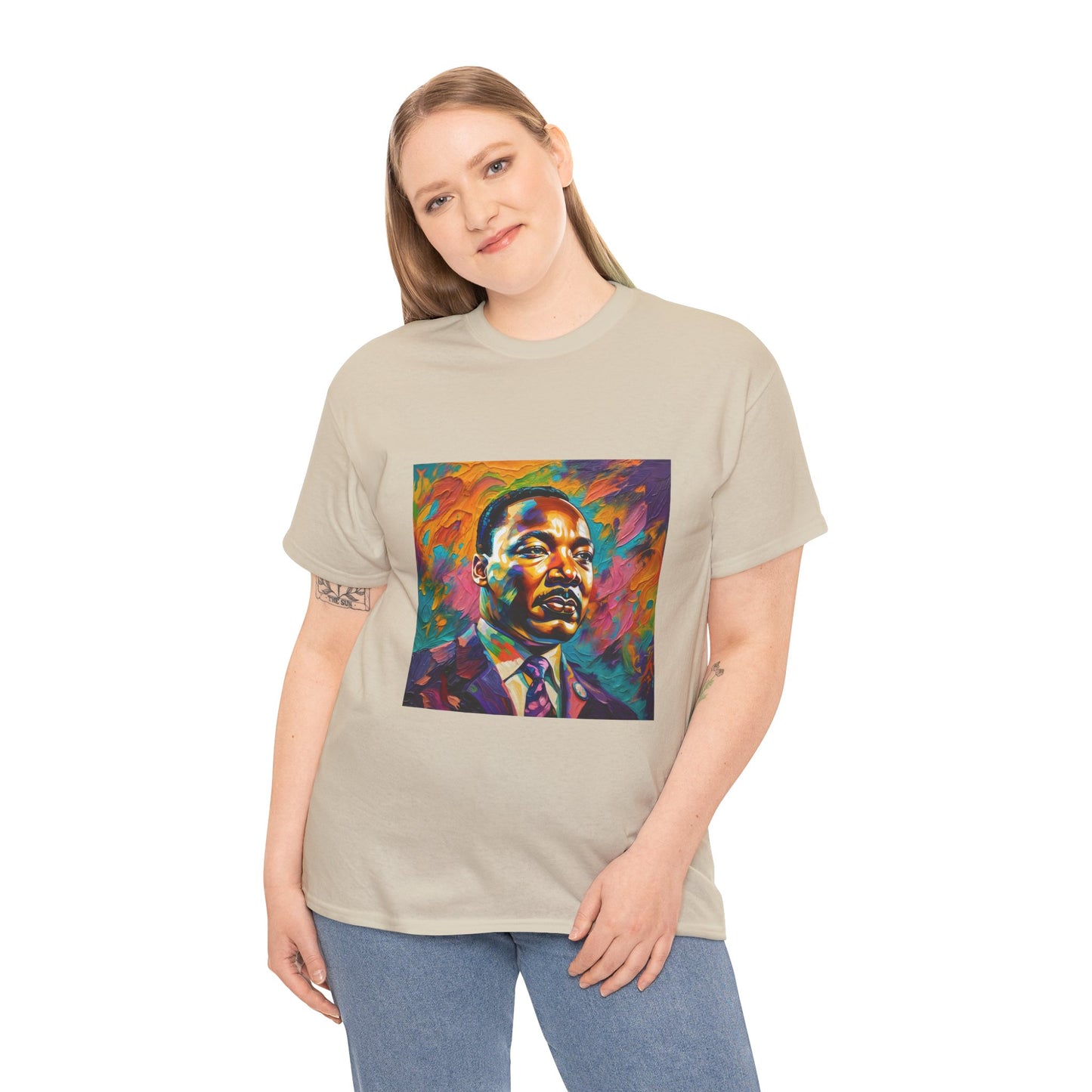 Martin Luther King Jr. (Unisex Heavy Cotton Tee)