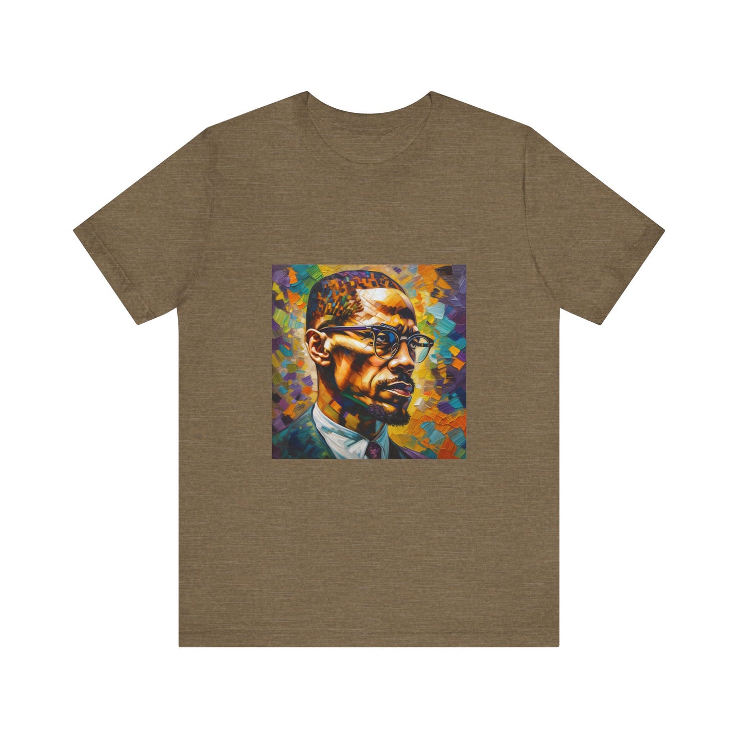 “Malcom X” (Unisex Jersey Short Sleeve Tee)