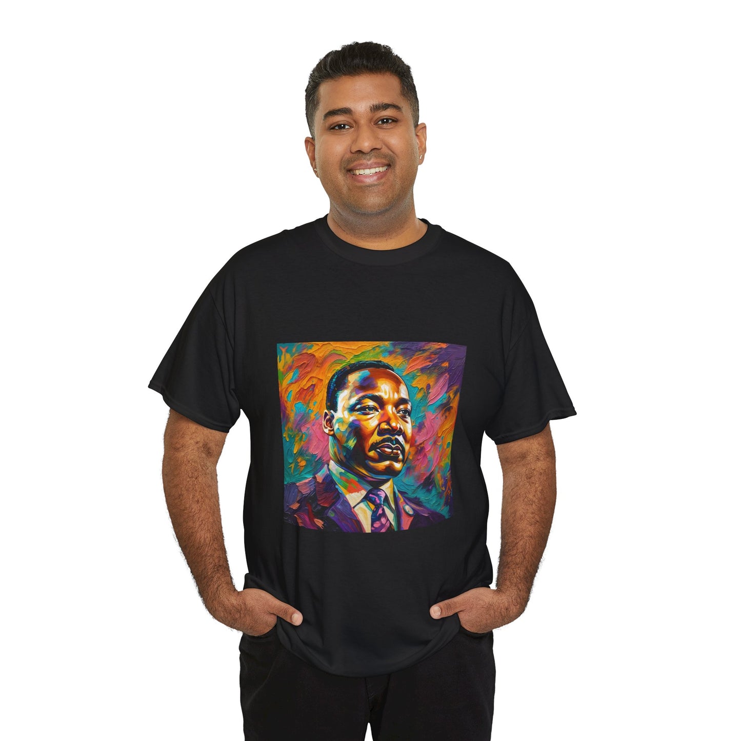 Martin Luther King Jr. (Unisex Heavy Cotton Tee)