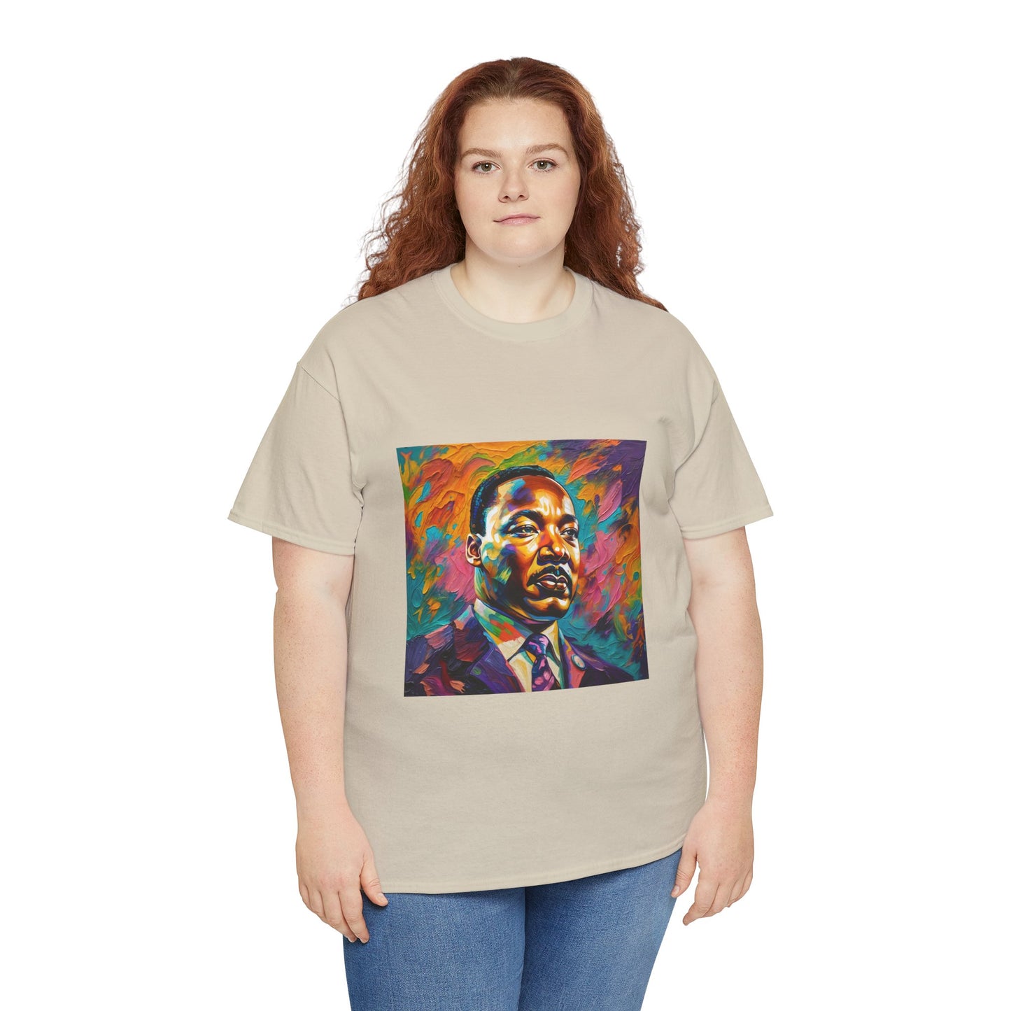 Martin Luther King Jr. (Unisex Heavy Cotton Tee)