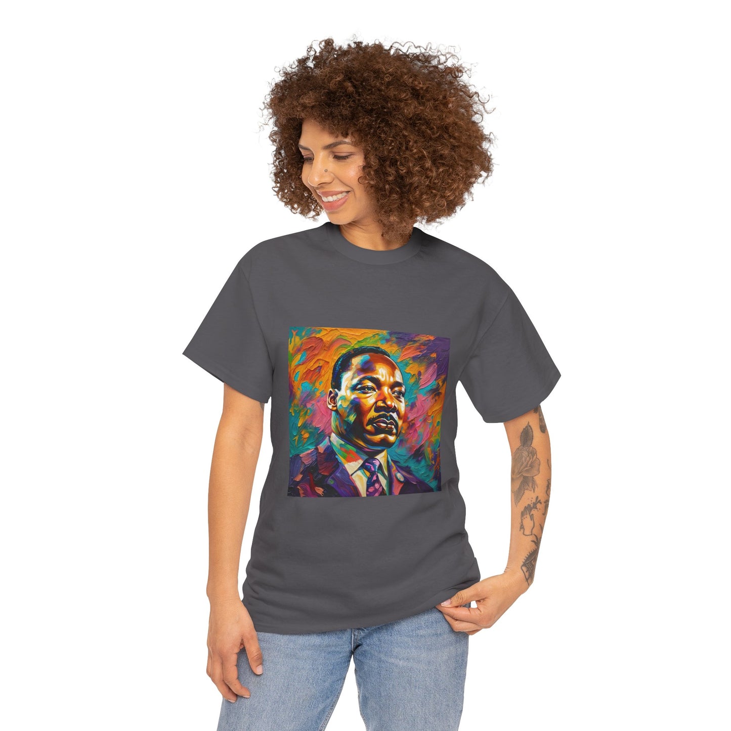Martin Luther King Jr. (Unisex Heavy Cotton Tee)