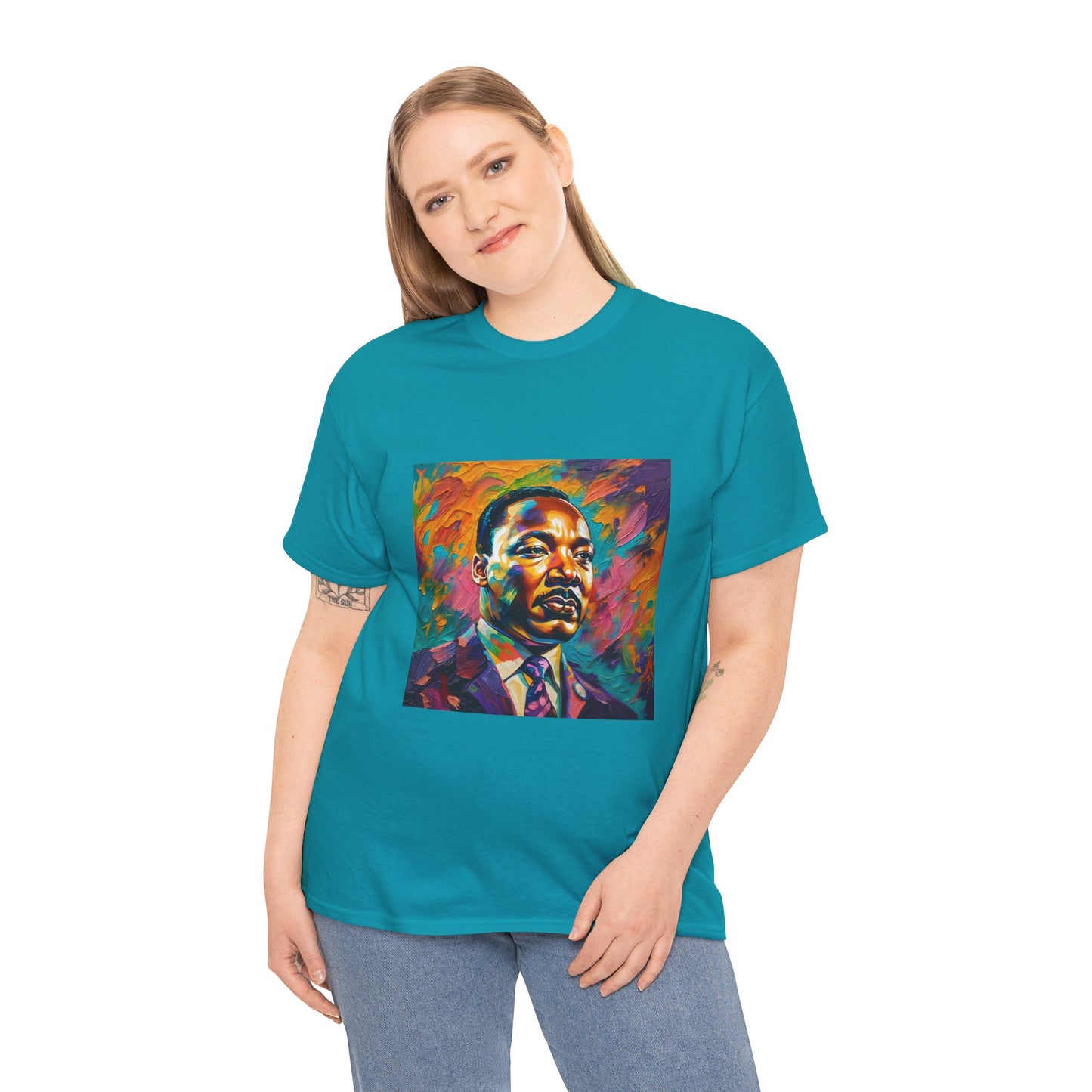 Martin Luther King Jr. (Unisex Heavy Cotton Tee)