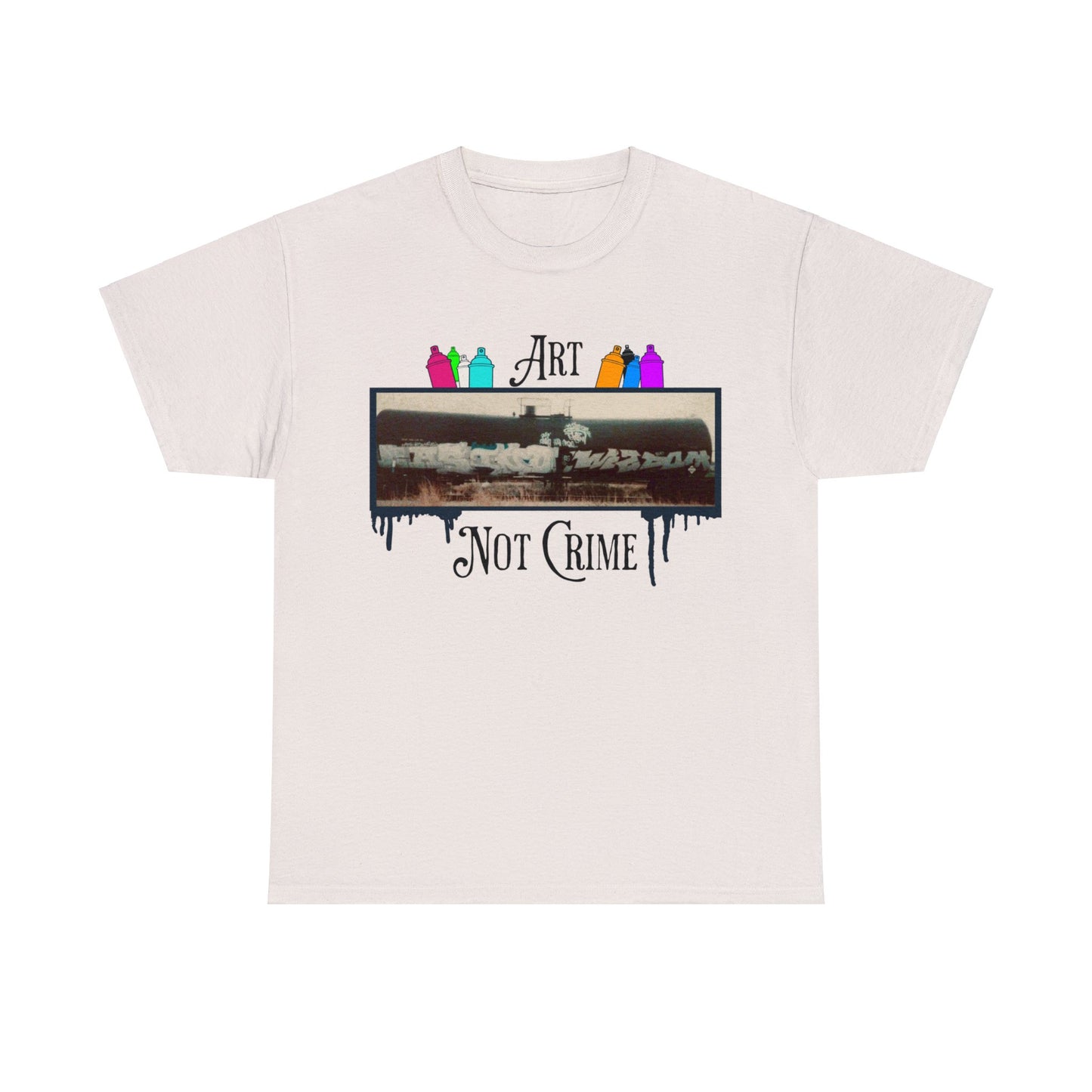 Art Not Crime- Casino and Wizdom Freight Train. Circa 2001 T-Shirt