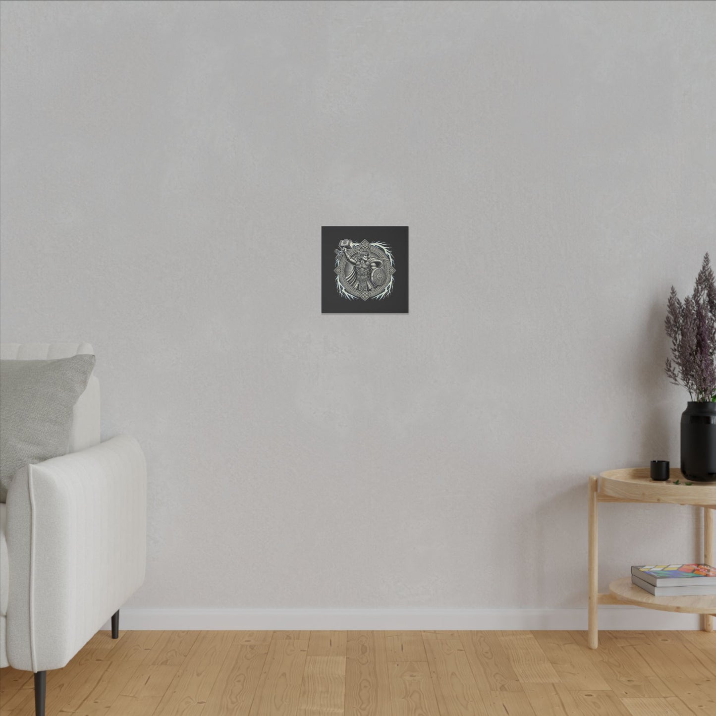 Canvas Print - Thor and His Hammer, We Don't Fear The Storm, We Are The Storm