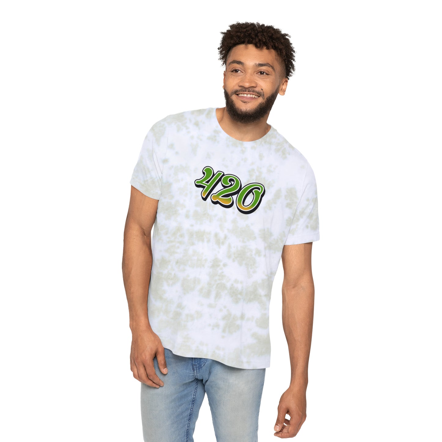 420- (Unisex Tie-Dyed T-Shirt)