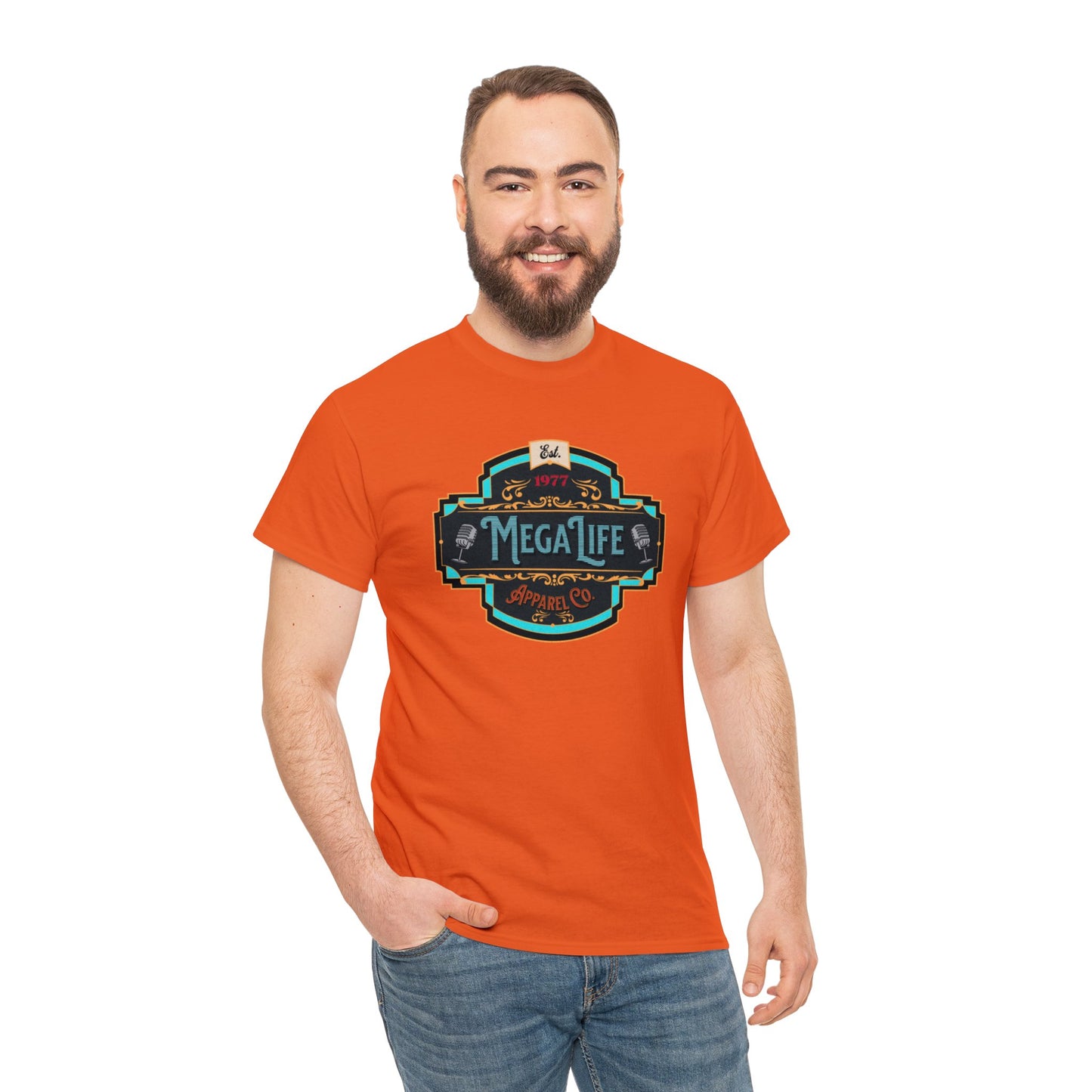MegaLife- (Unisex Heavy Cotton Tee)