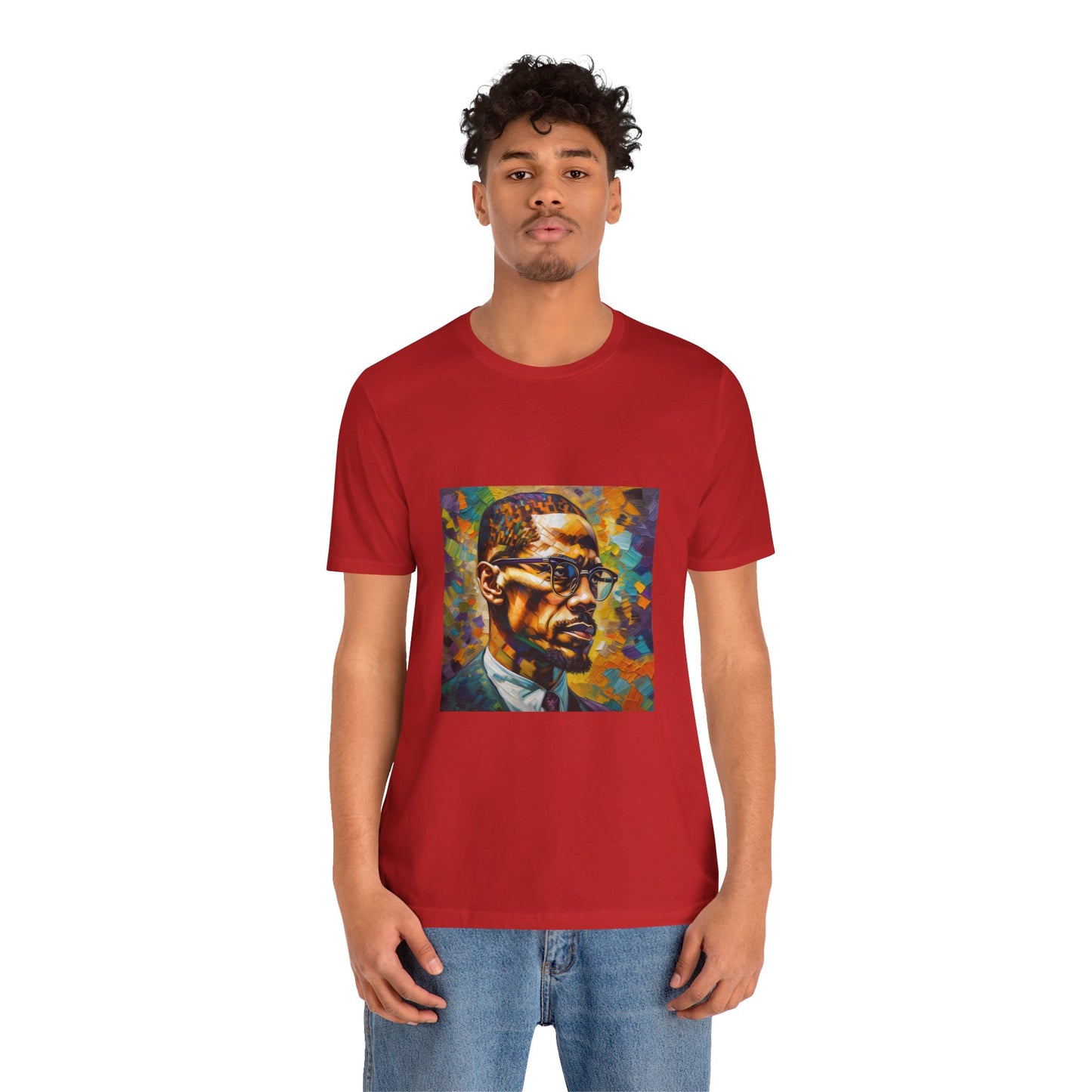 “Malcom X” (Unisex Jersey Short Sleeve Tee)