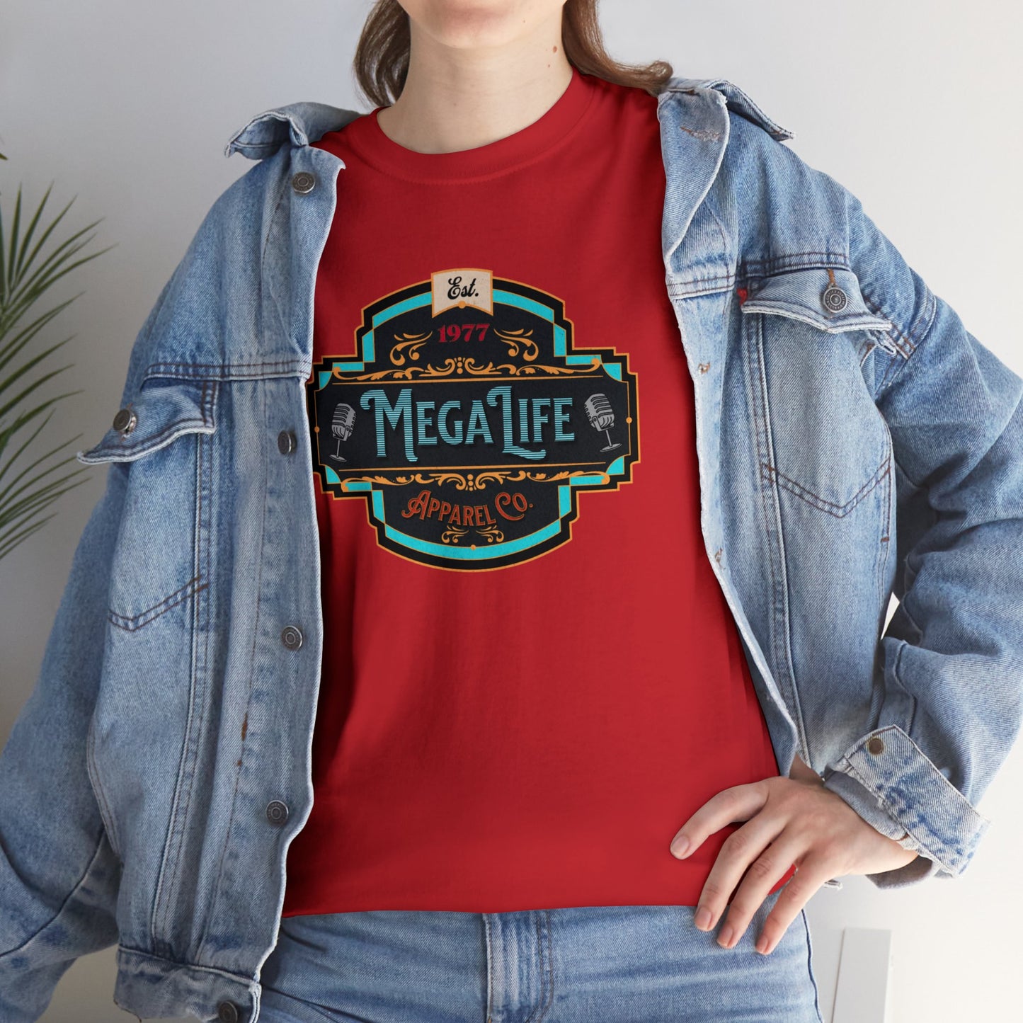 MegaLife- (Unisex Heavy Cotton Tee)