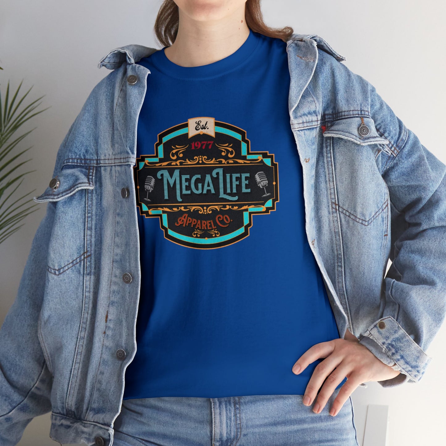 MegaLife- (Unisex Heavy Cotton Tee)