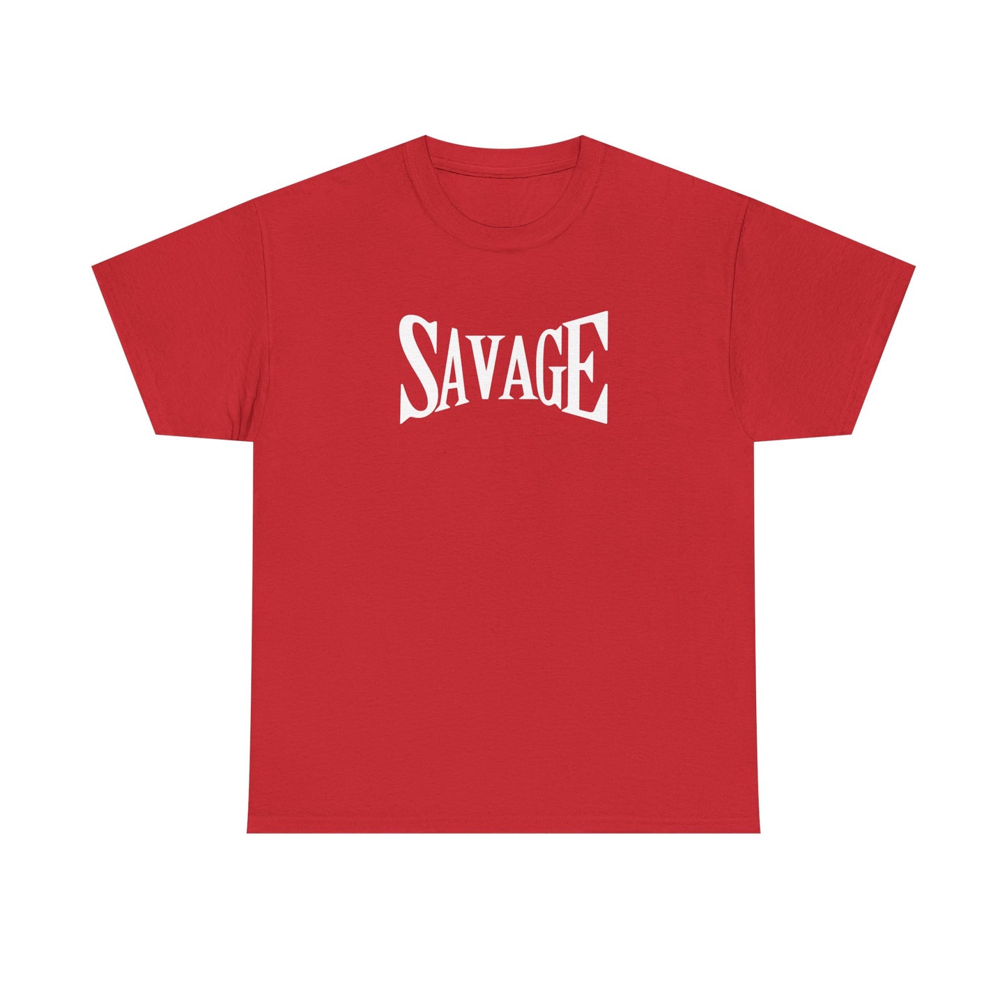Savage- (Unisex Heavy Cotton Tee)