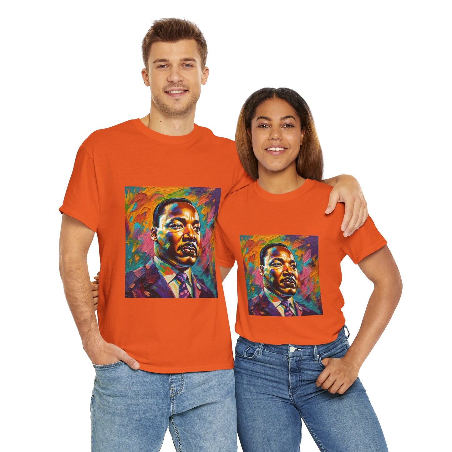 Martin Luther King Jr. (Unisex Heavy Cotton Tee)