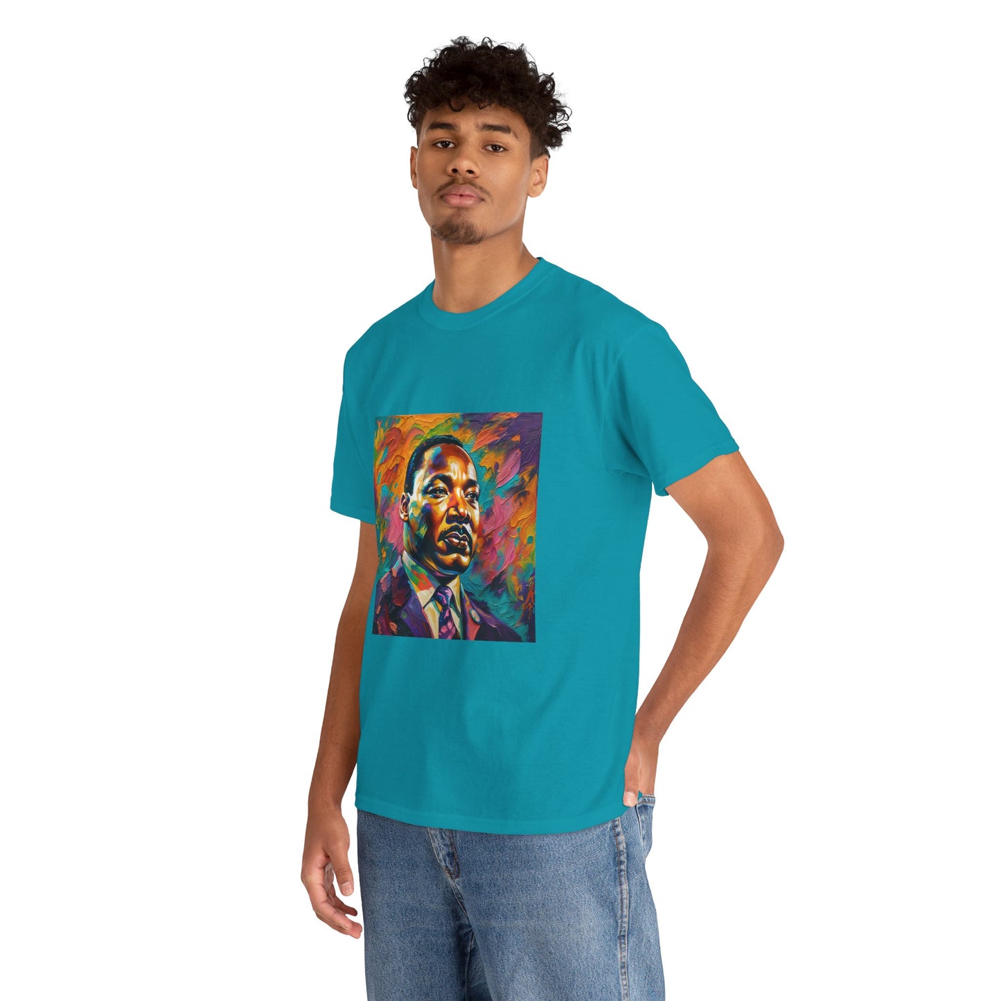 Martin Luther King Jr. (Unisex Heavy Cotton Tee)