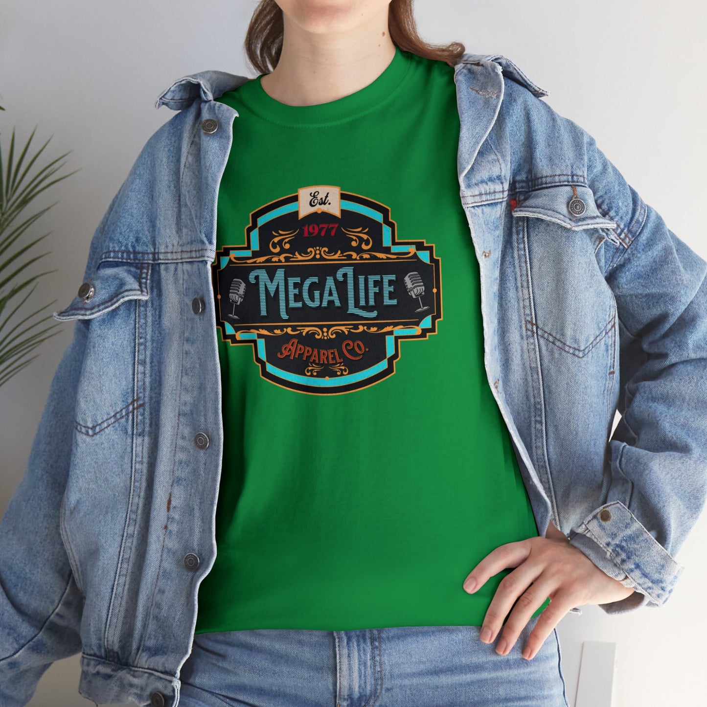 MegaLife- (Unisex Heavy Cotton Tee)