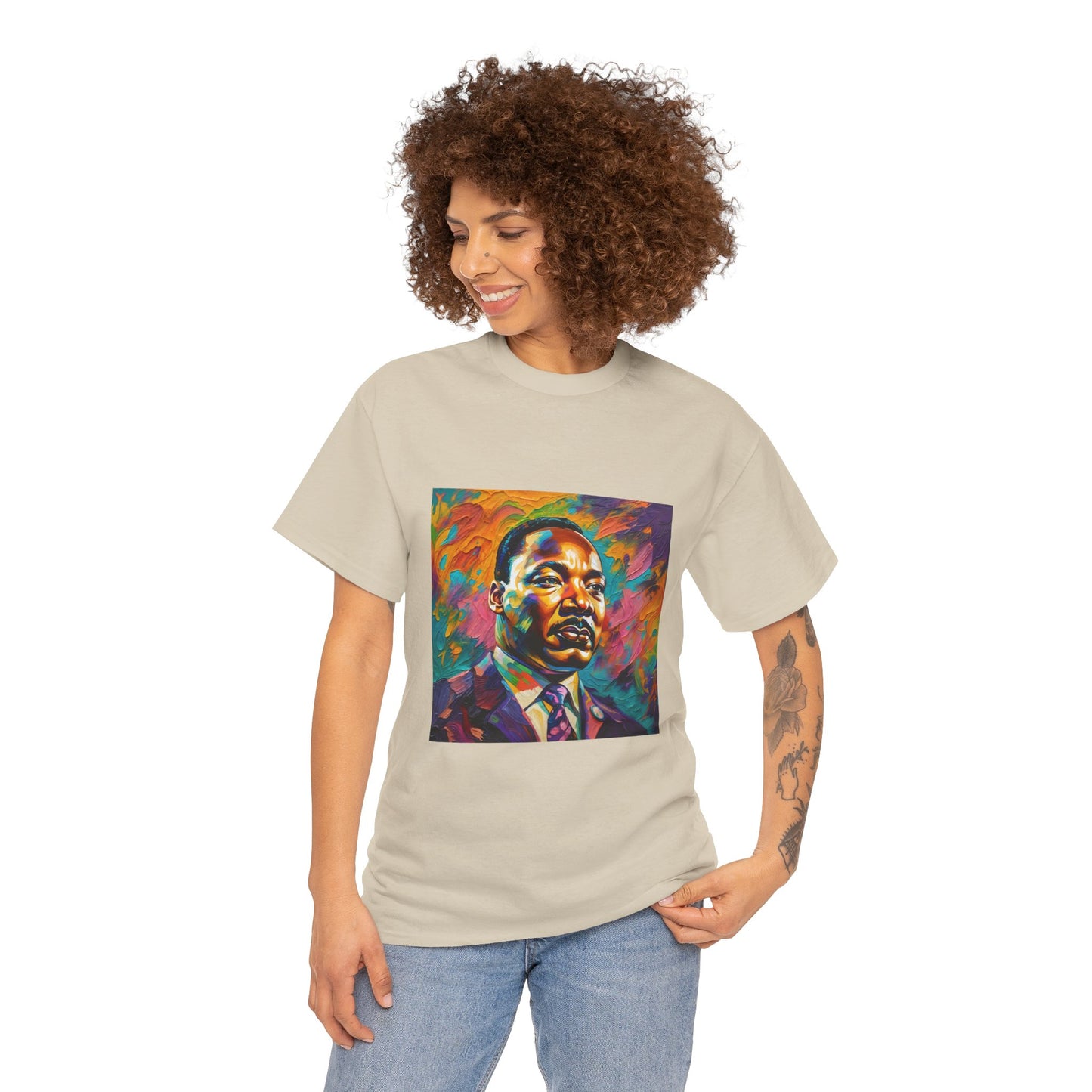 Martin Luther King Jr. (Unisex Heavy Cotton Tee)