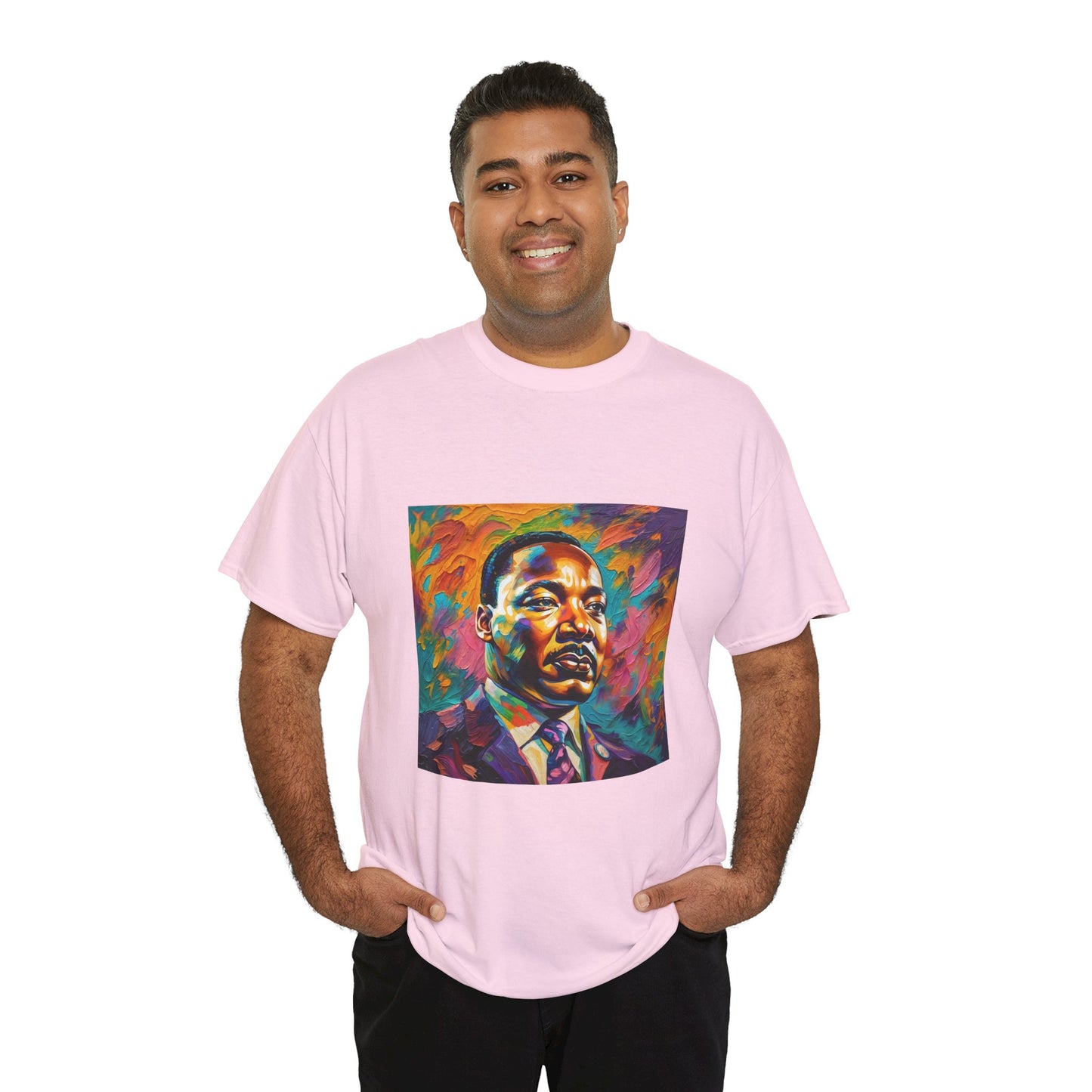 Martin Luther King Jr. (Unisex Heavy Cotton Tee)