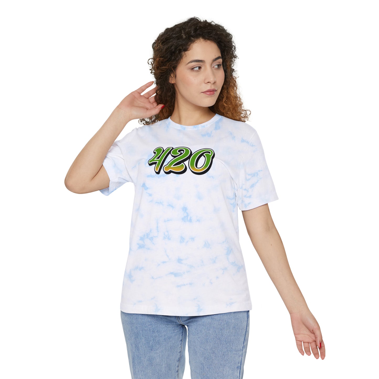 420- (Unisex Tie-Dyed T-Shirt)