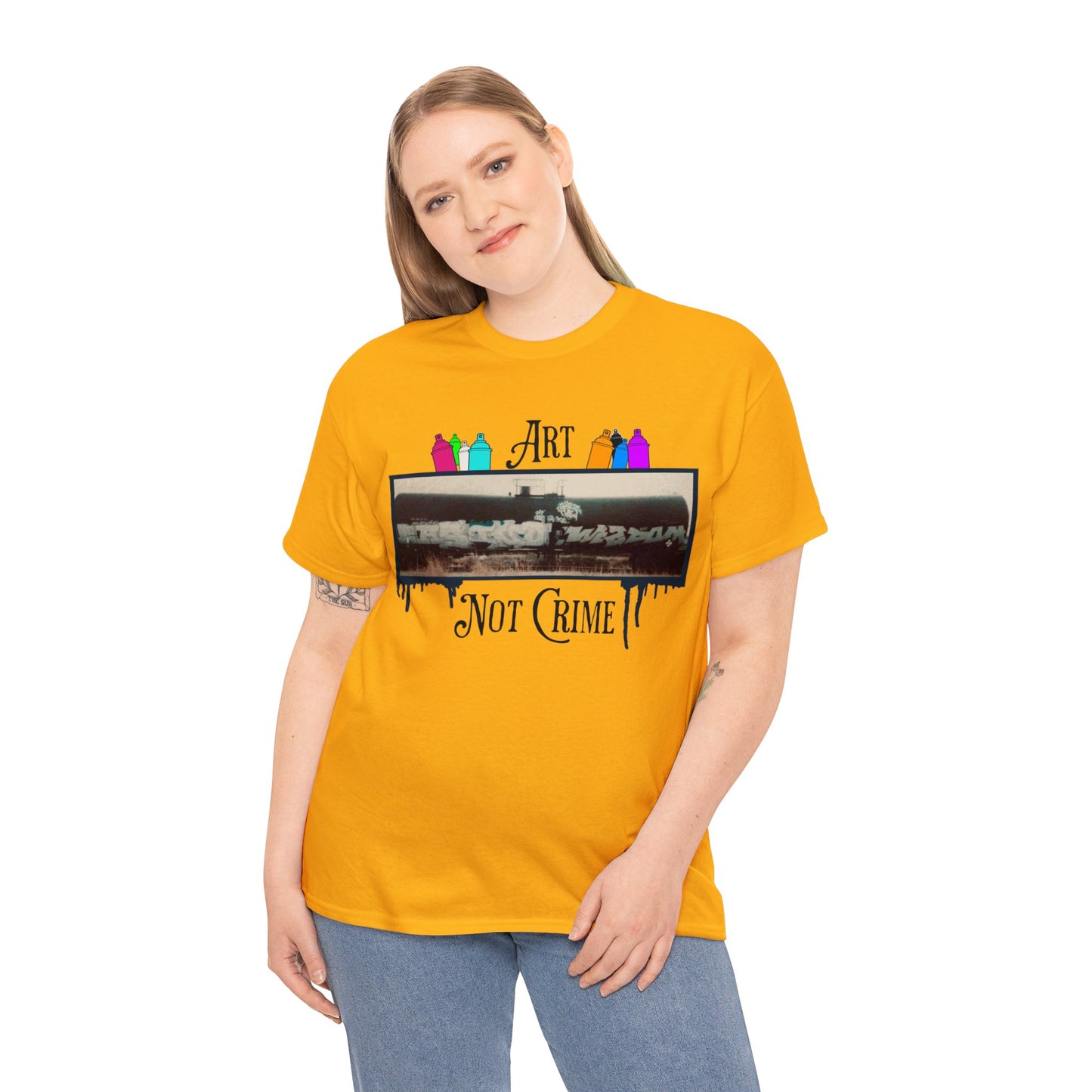 Art Not Crime- Casino and Wizdom Freight Train. Circa 2001 T-Shirt