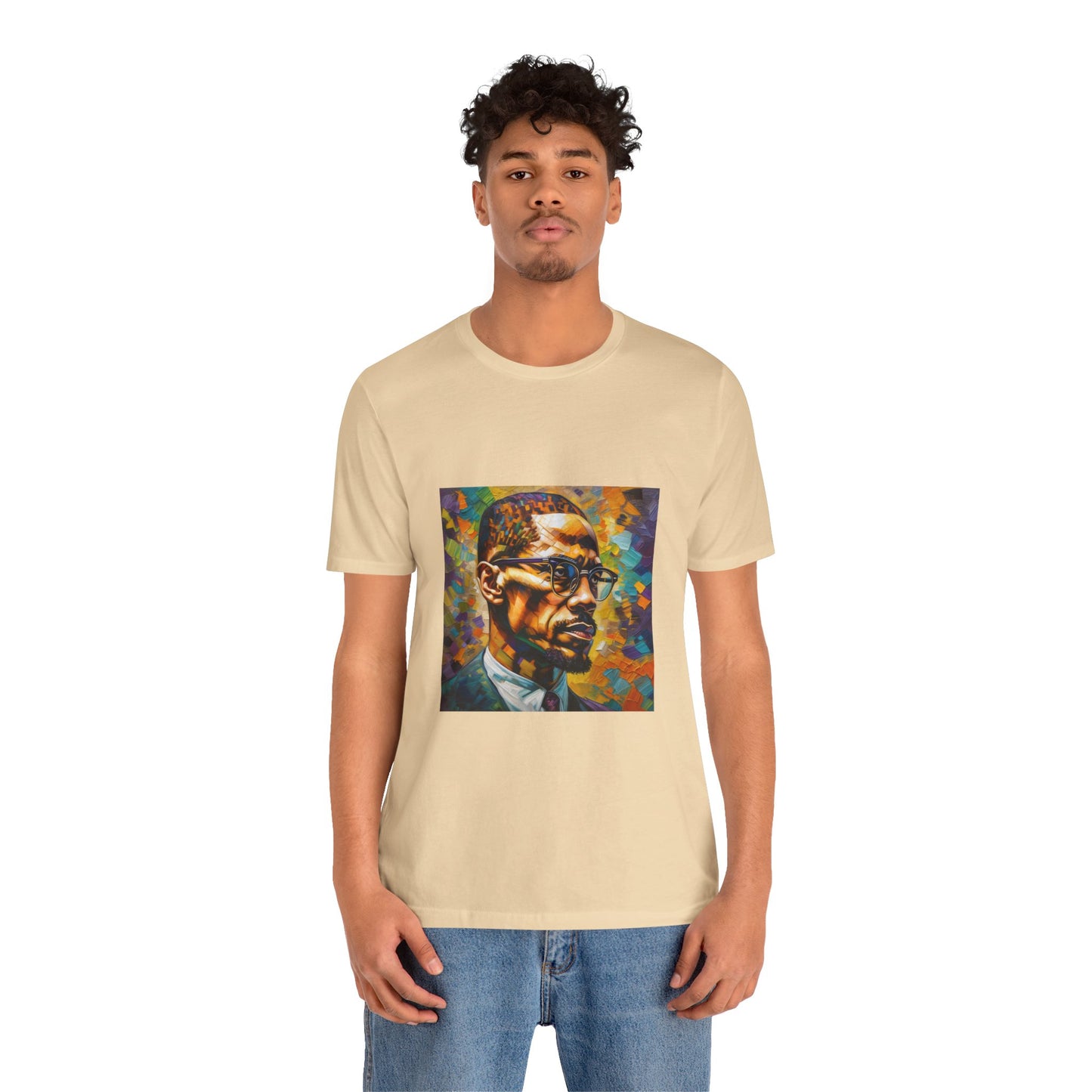 “Malcom X” (Unisex Jersey Short Sleeve Tee)