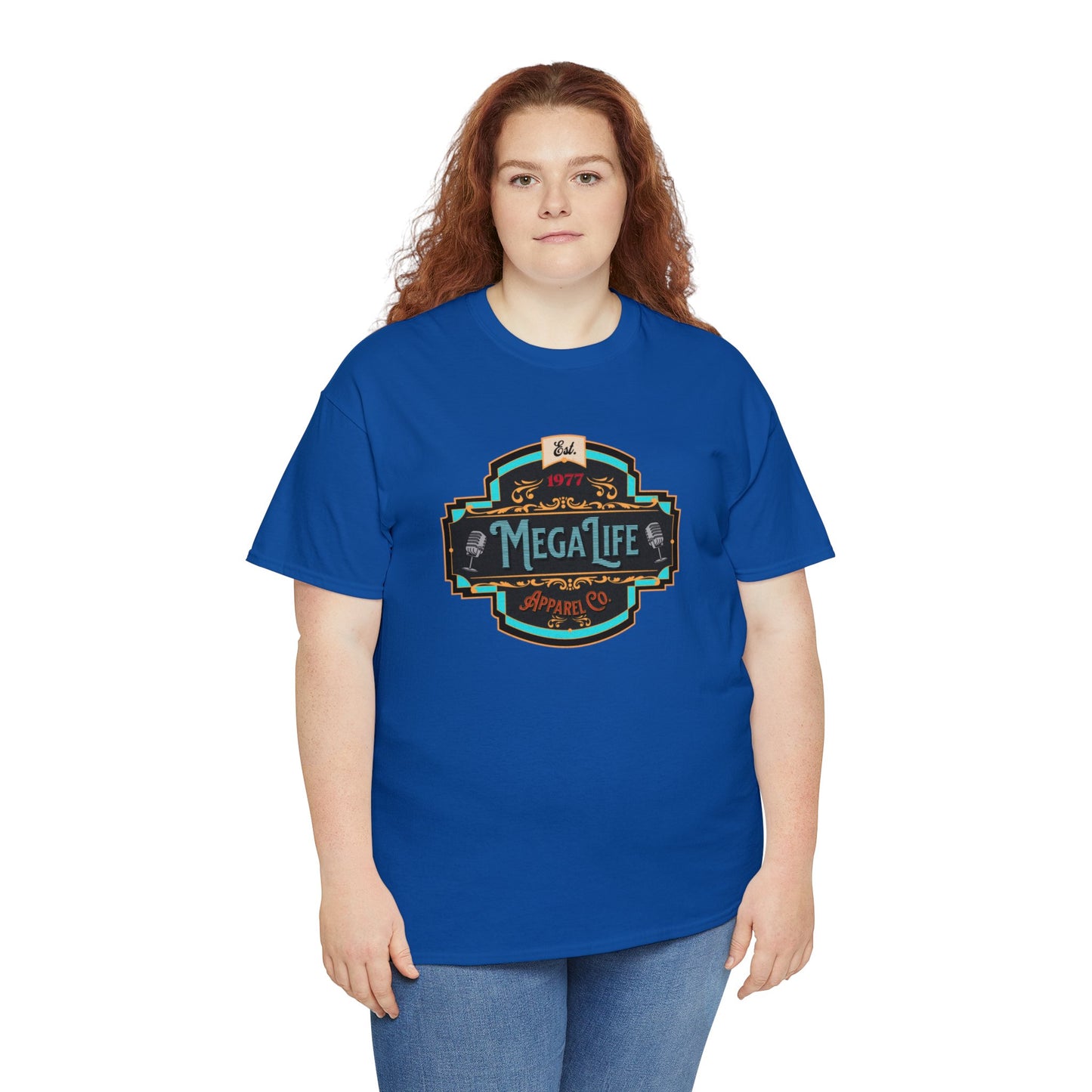MegaLife- (Unisex Heavy Cotton Tee)