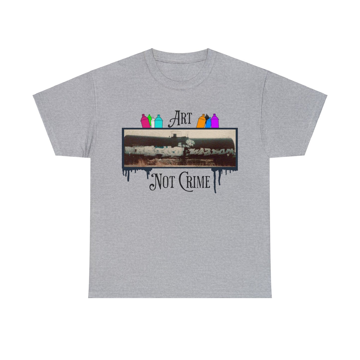 Art Not Crime- Casino and Wizdom Freight Train. Circa 2001 T-Shirt
