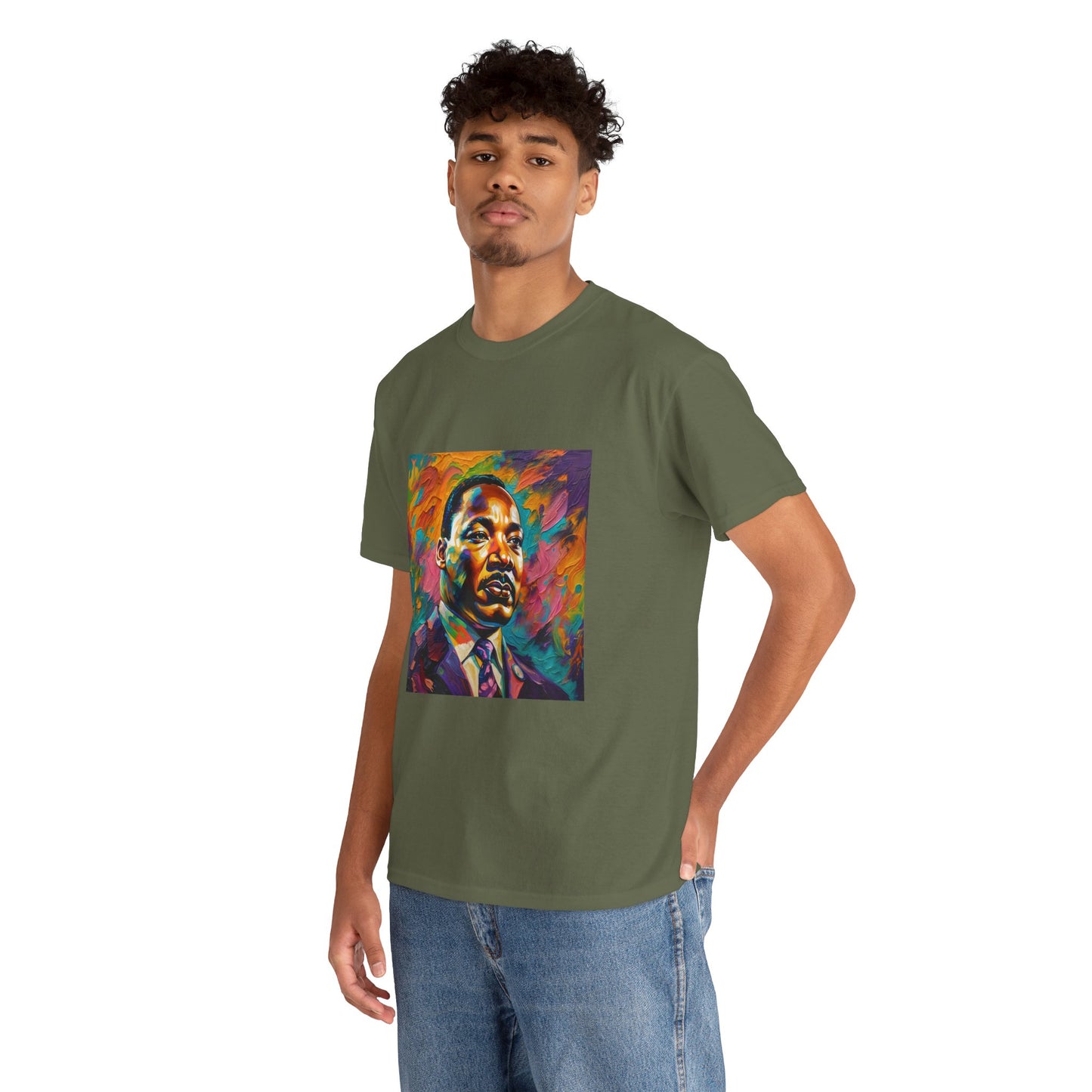 Martin Luther King Jr. (Unisex Heavy Cotton Tee)