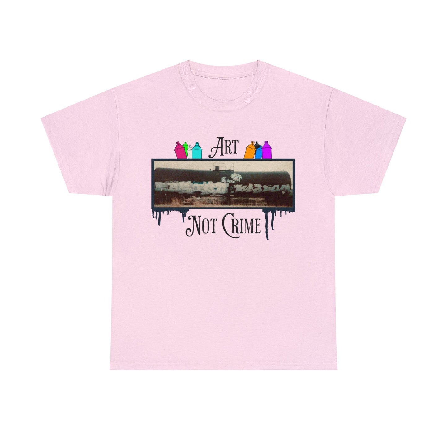 Art Not Crime- Casino and Wizdom Freight Train. Circa 2001 T-Shirt