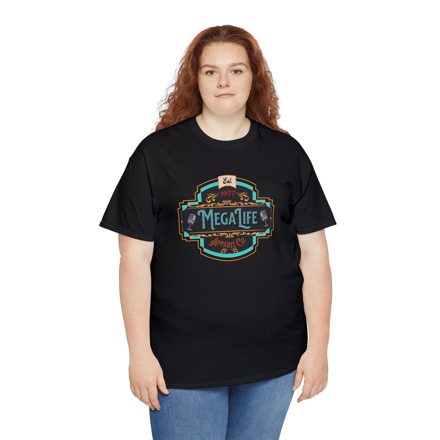 MegaLife- (Unisex Heavy Cotton Tee)