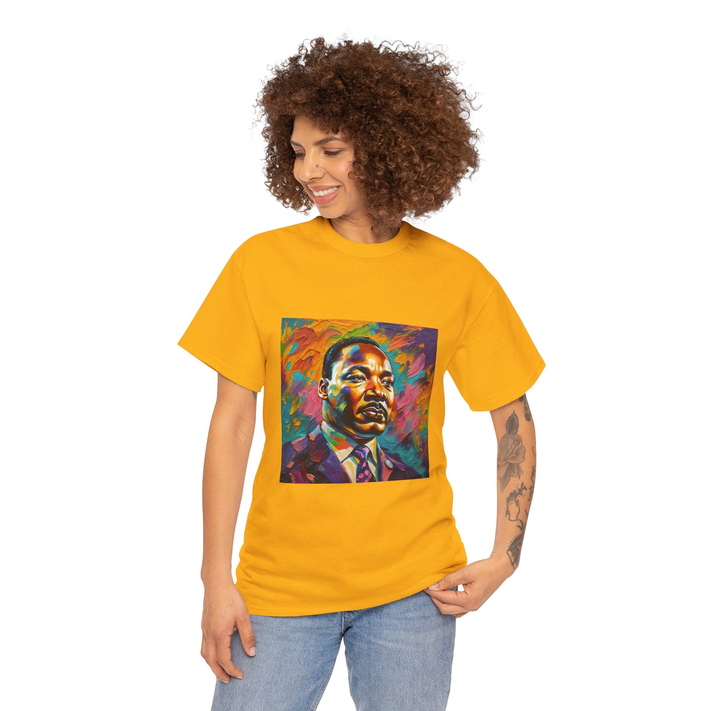 Martin Luther King Jr. (Unisex Heavy Cotton Tee)